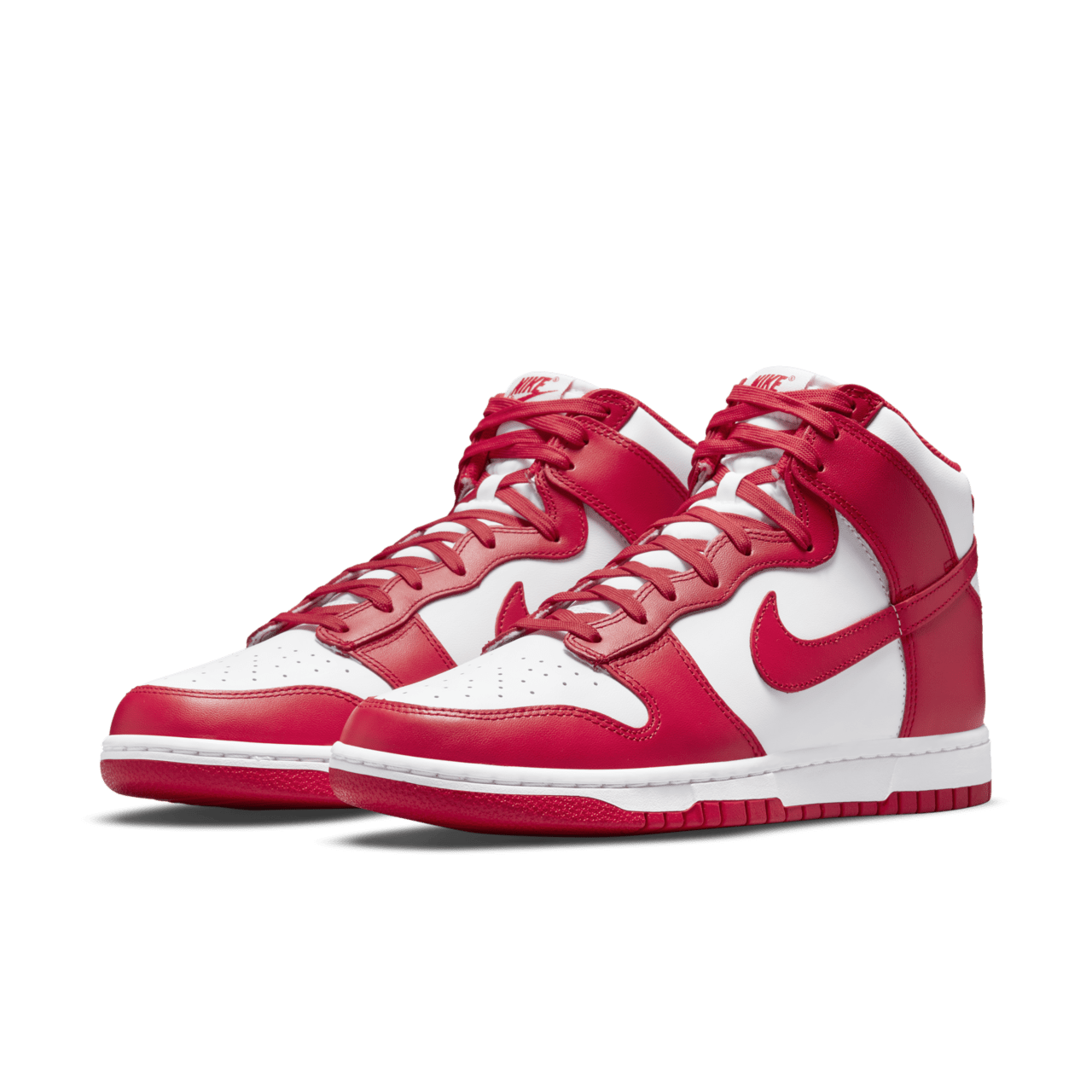 Dunk High Championship White and Red DD1399 106 Release Date. Nike SNKRS