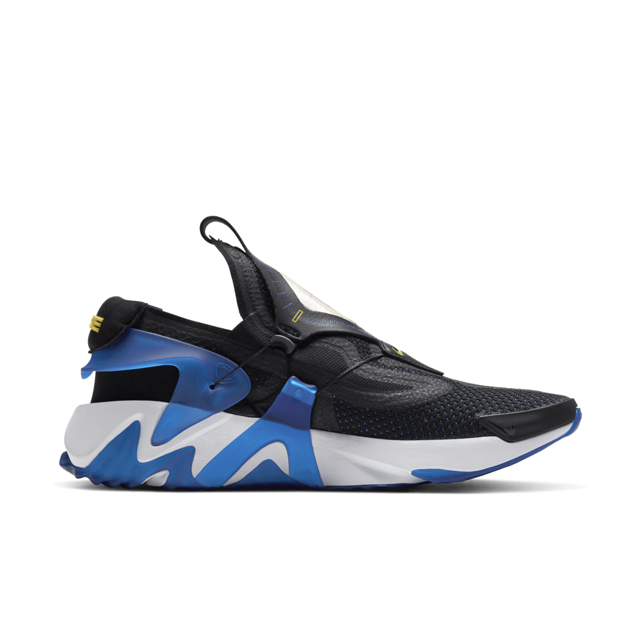 NIke Adapt Huarache 'Black/Racer Blue' Release Date