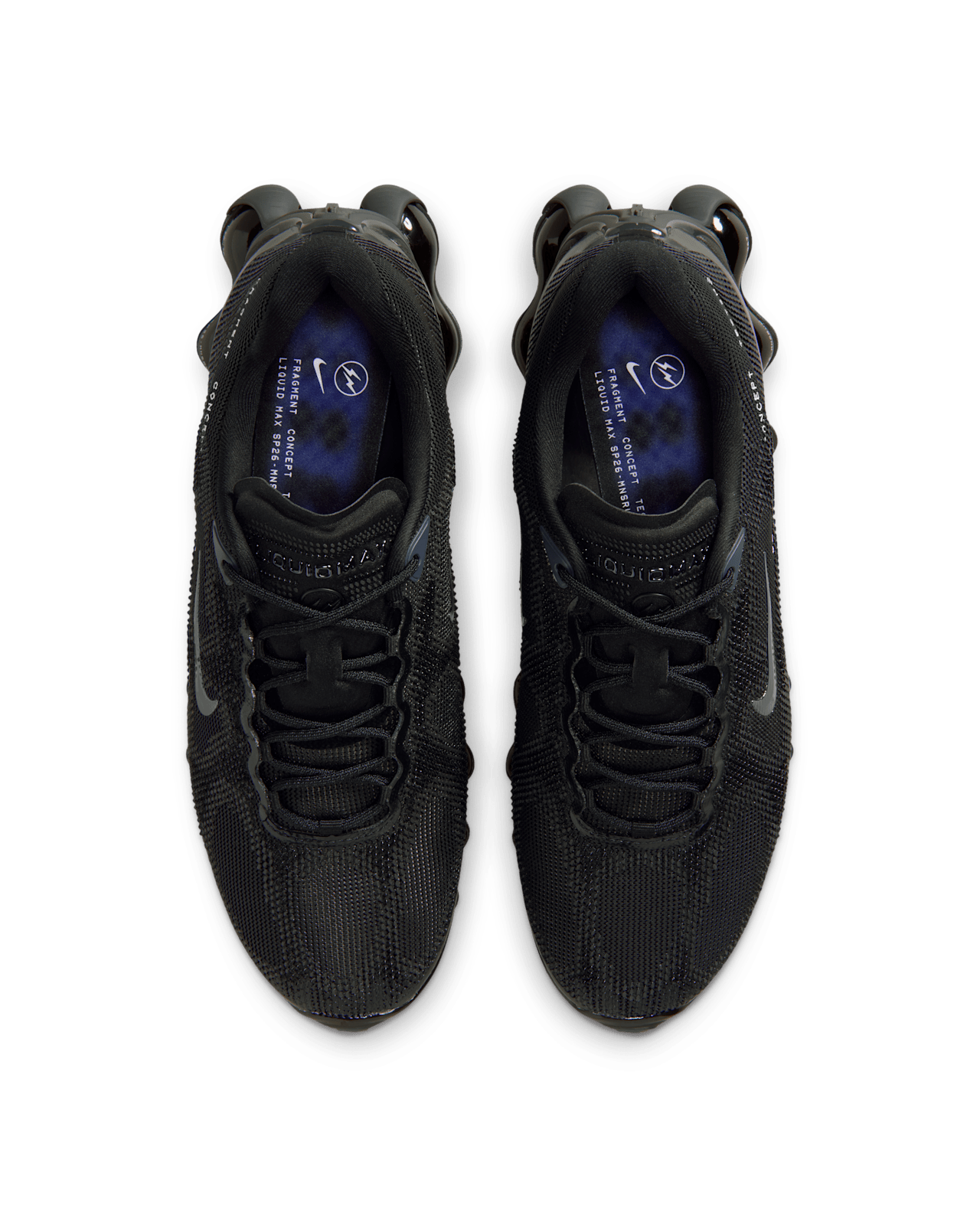 Fecha de lanzamiento de los Liquid Max x Fragment "Black" (IQ8601-001)