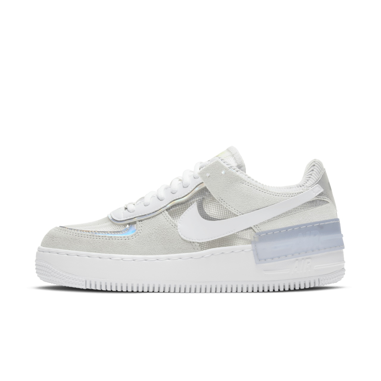 女款 Air Force 1 Shadow 'Pure Platinum' 發售日期