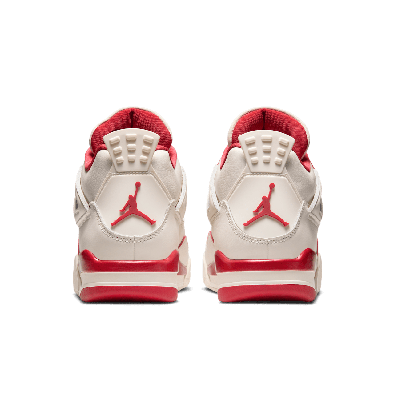 Women's Air Jordan 4 'Pale Ivory and Tough Red' (HV0823-108)