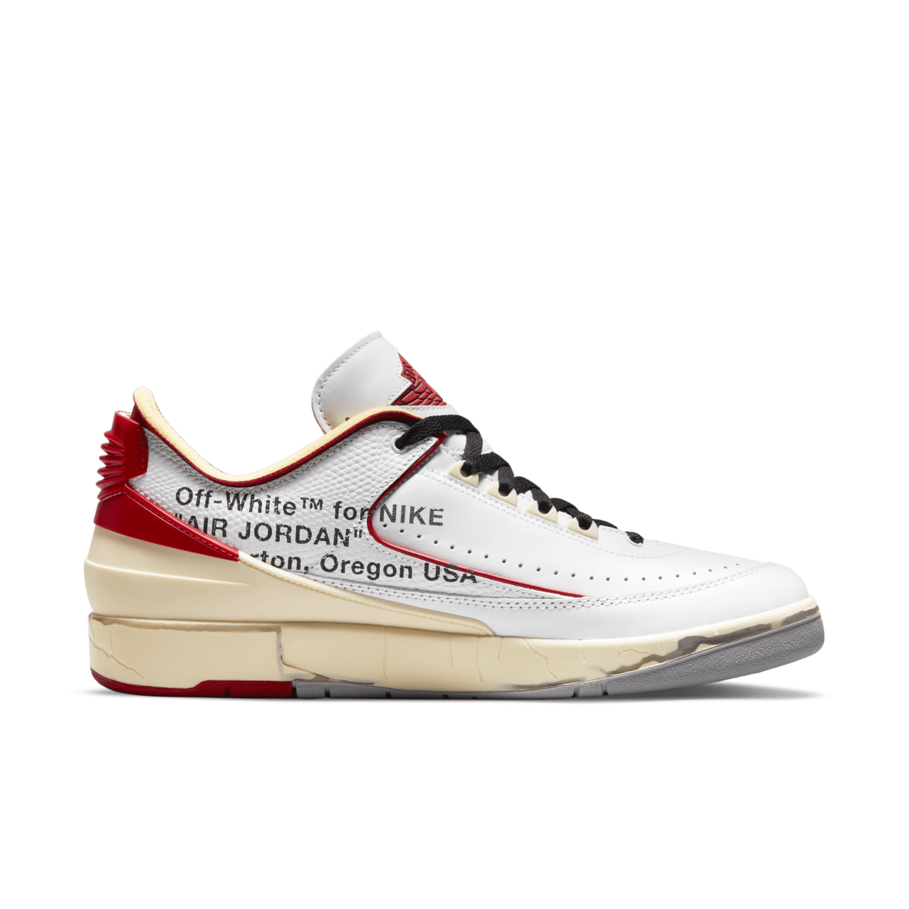 Air Jordan 2 低筒 x Off-White™️ 'White and Varsity Red' (DJ4375-106) 發售日期