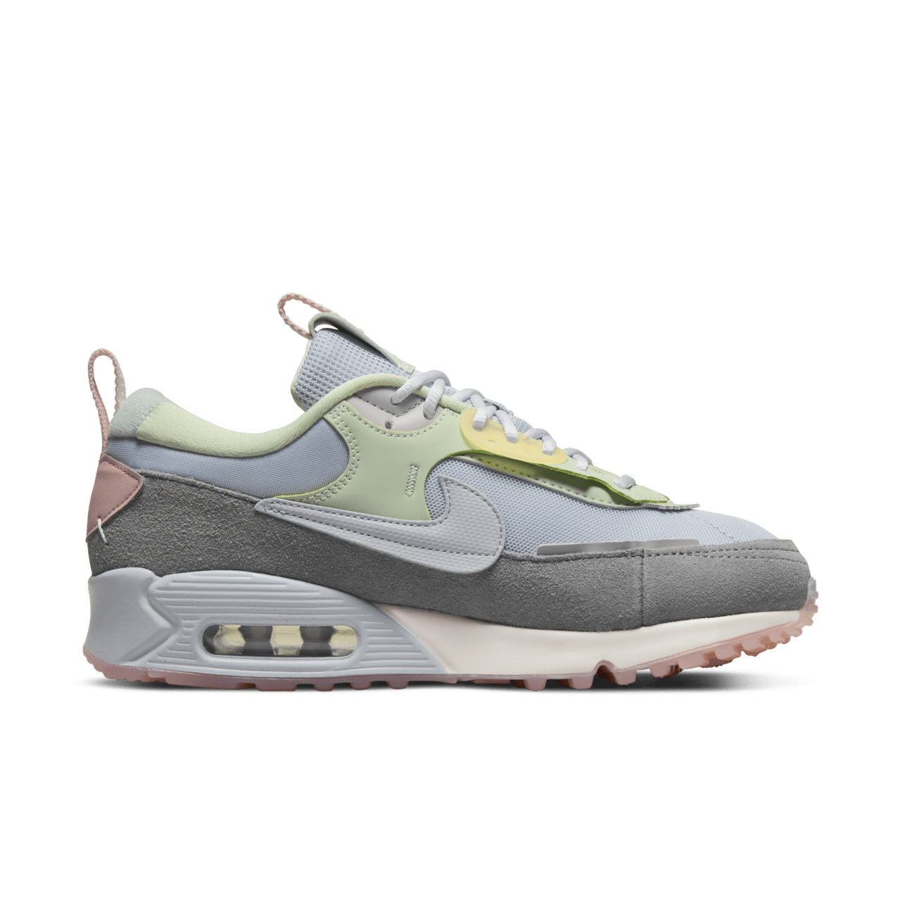 【NIKE公式】レディース ナイキ エア マックス 90 フューチュラ 'Sky Grey' (DM9922-001 / W AIR MAX 90 FUTURA)