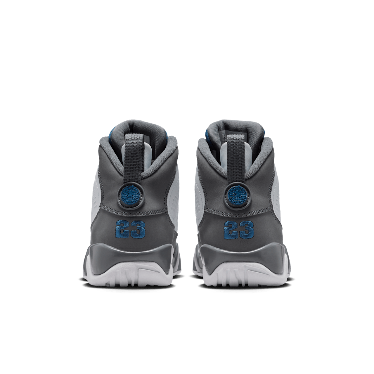 Big Kids' Air Jordan 9 'Flint Grey and French Blue' (HV4574-100)