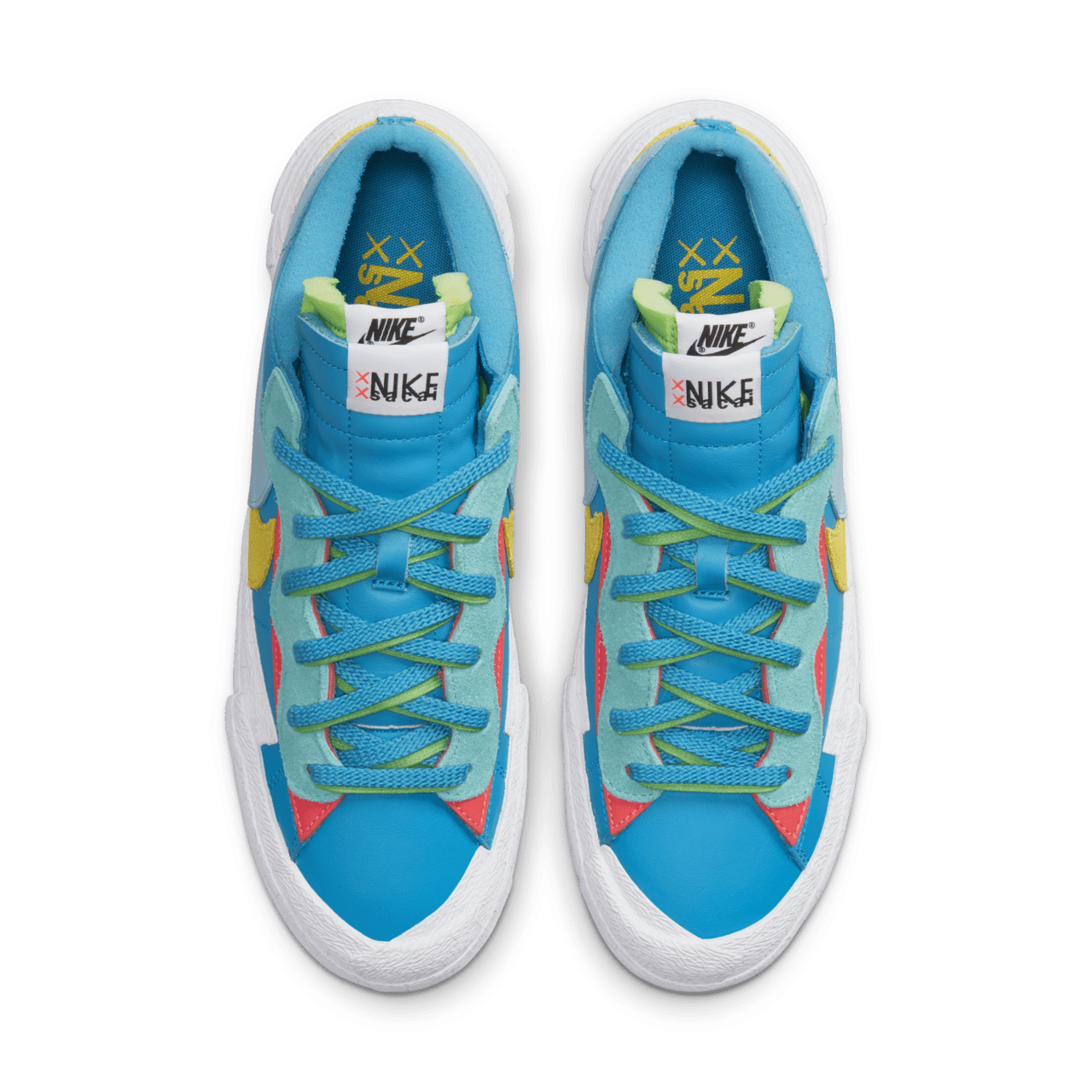 sacai x KAWS Blazer Low 'Neptune Blue' (DM7901-400) Release Date