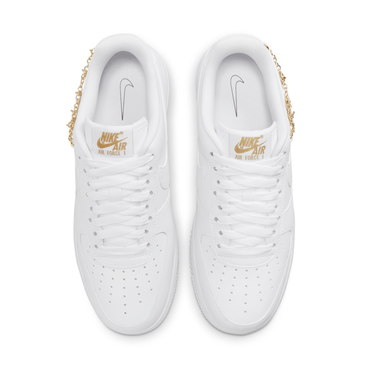 【NIKE公式】レディース エア フォース 1 'White Pendant' (DD1525-100 / WMNS AF 1 '07 LX)