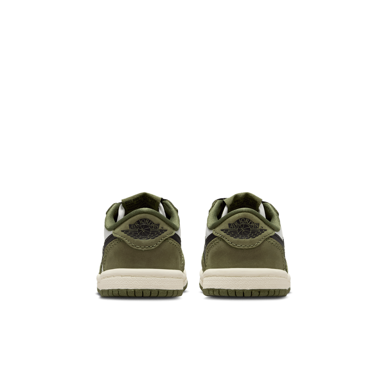 Toddler Jordan 1 Low 'Medium Olive and Summit White' (HQ6997-200)