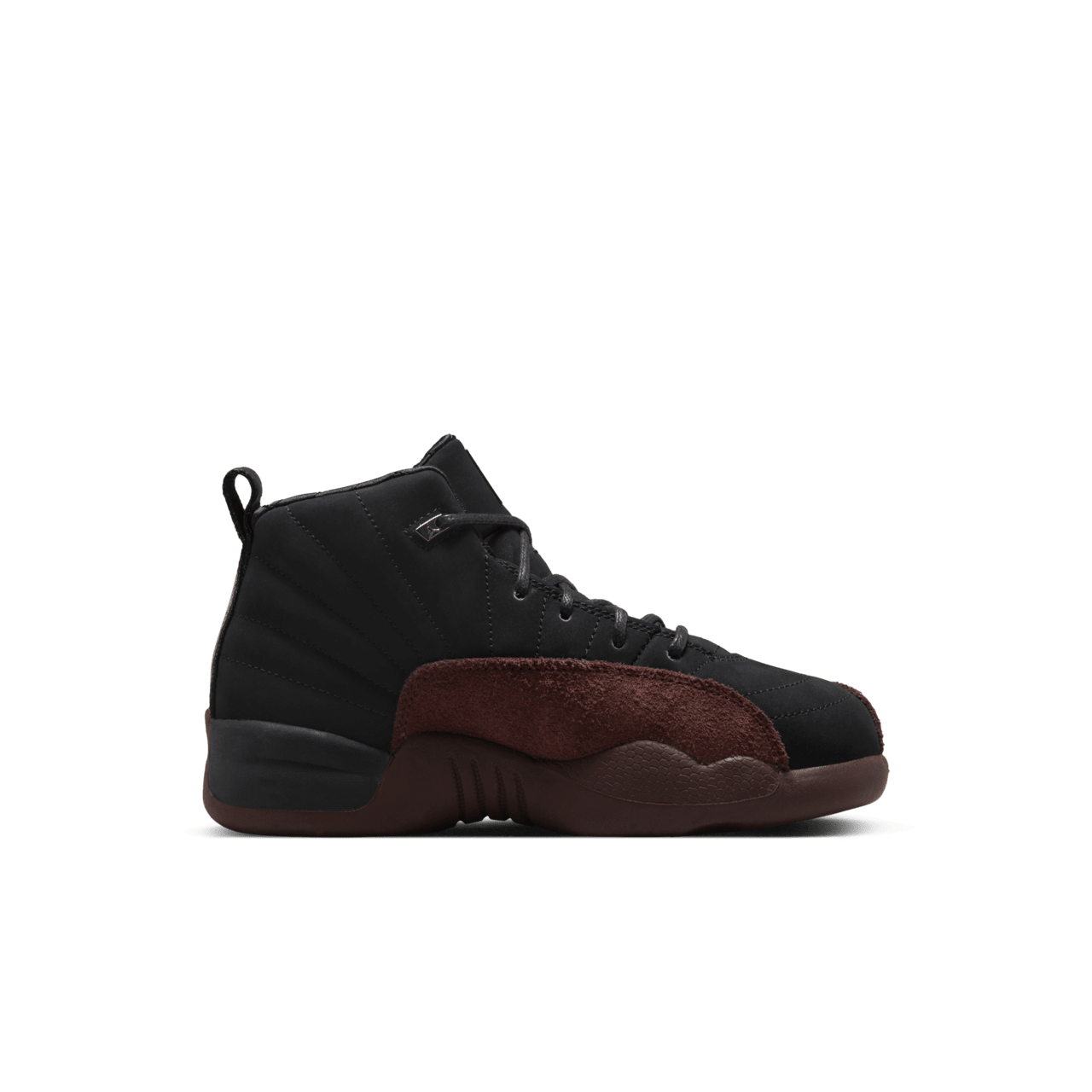 วันเปิดตัว Air Jordan 12 x A Ma Maniére "Black and Burgundy Crush" เด็ก