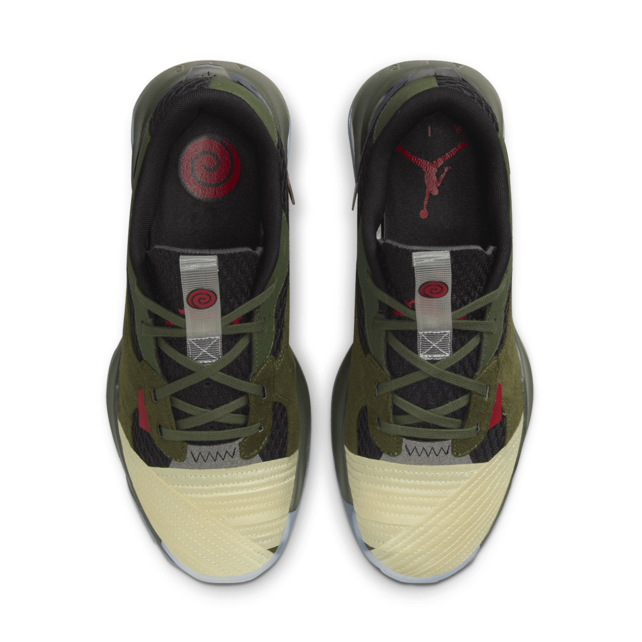 Fecha de lanzamiento del Jordan Air 200E "Carbon Green and University Red" (DQ6385-360)