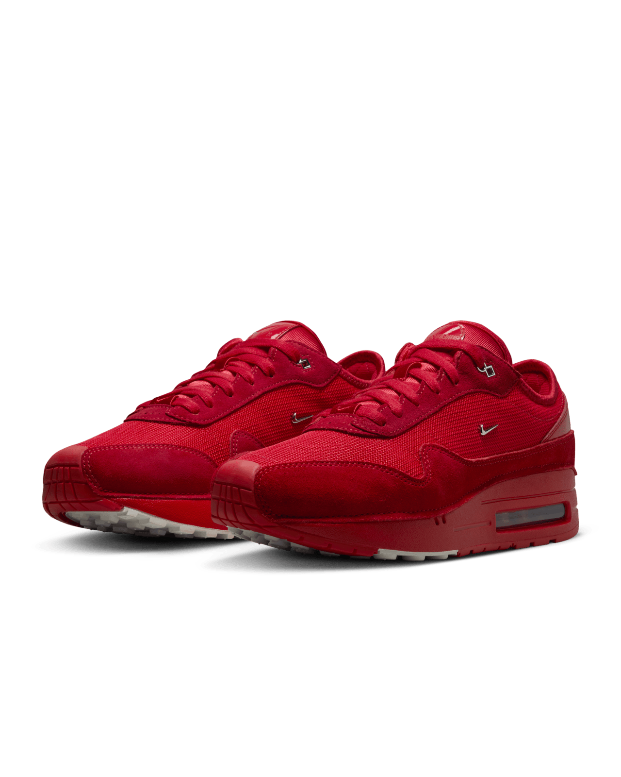 Air Max 1 x Jacquemus 'University Red and Metallic Silver' (HM6690-600) release date