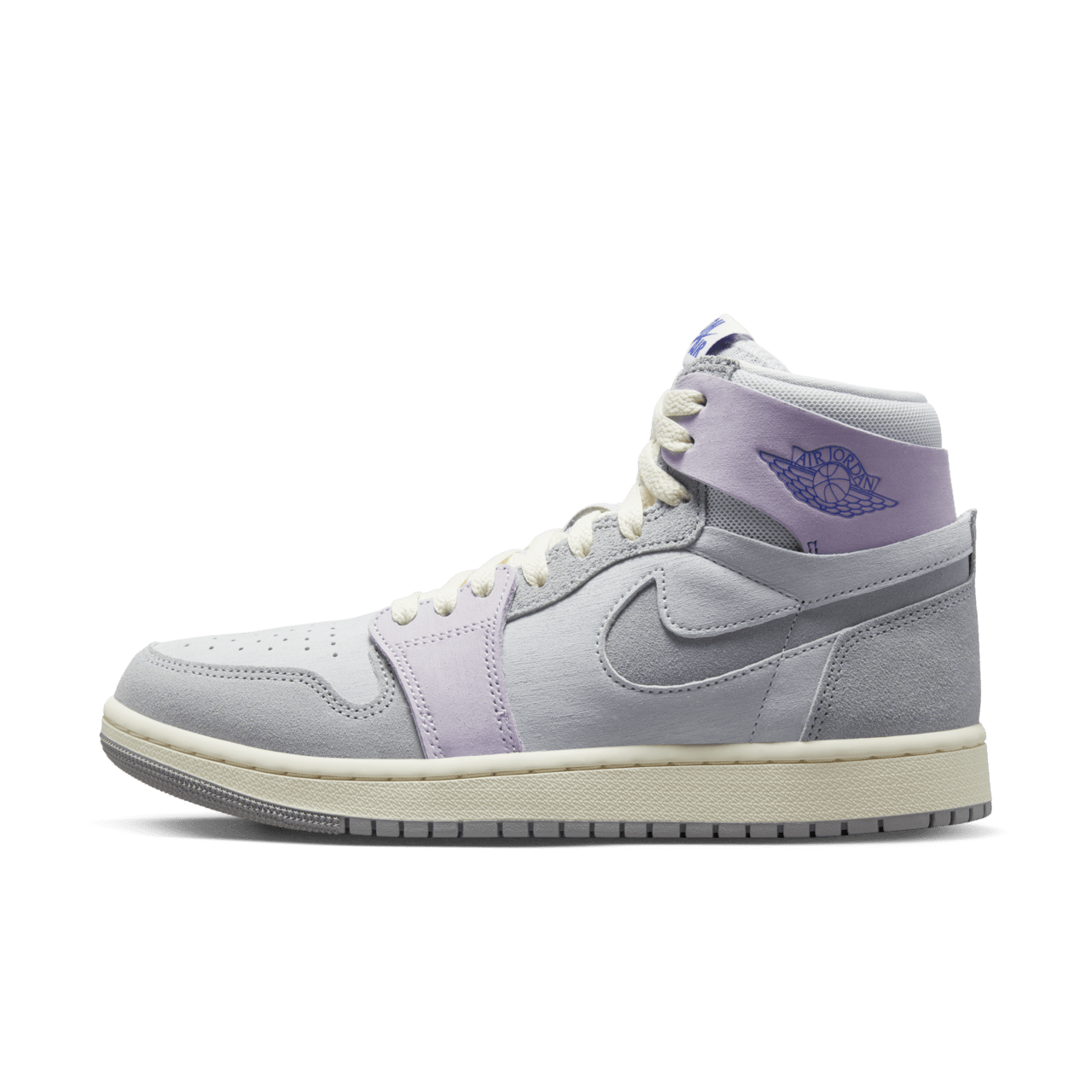 Women's Air Jordan 1 Zoom Air Comfort 2 'Light Smoke Grey and Barely Grape' (DV1305-005) Release Date