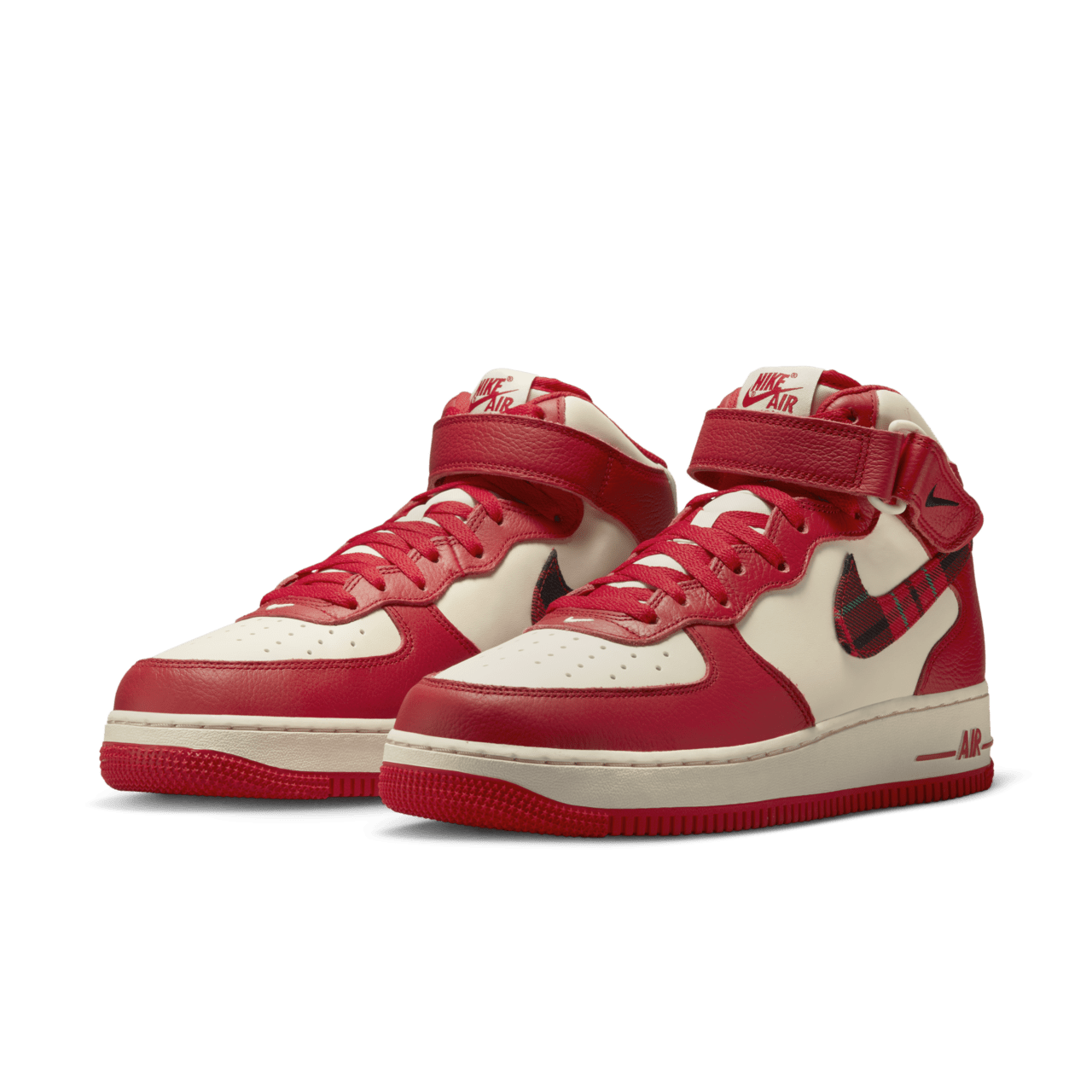 วันเปิดตัว Air Force 1 Mid '07 "University Red and Pale Ivory" (DV0792-101)