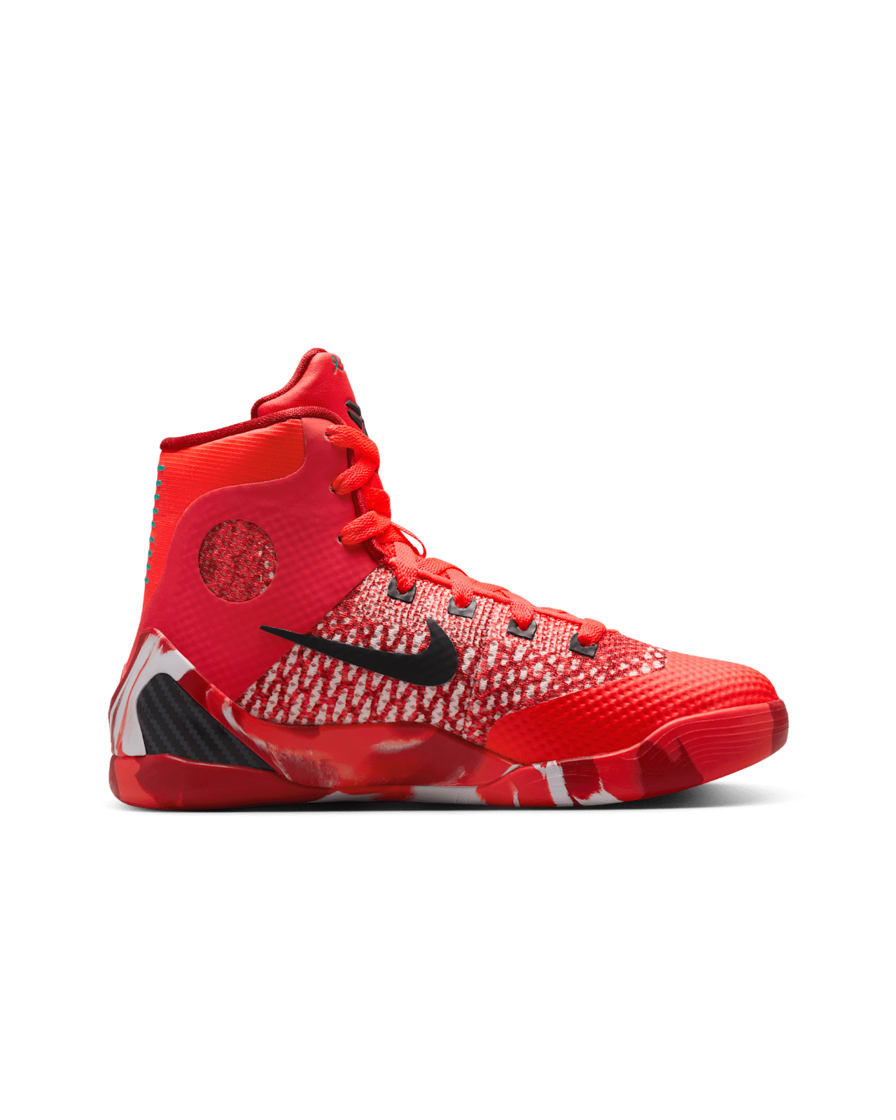 Date de sortie de la Kobe 9 Elite High Protro « Bright Crimson and Emerald Green » pour ado (FZ7335-600)