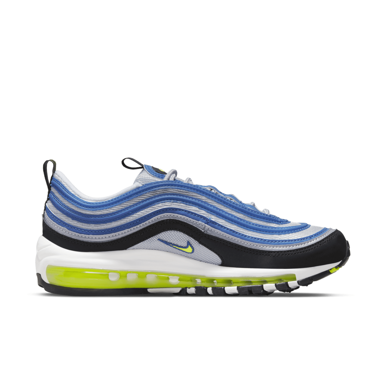 Kadınlar İçin Air Max 97 "Atlantic Blue and Voltage Yellow" (DQ9131-400) Lansman Tarihi