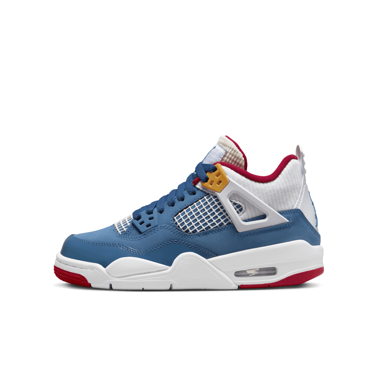 Fecha de lanzamiento del Air Jordan 4 "French Blue" para niños grandes (DR6952-400)