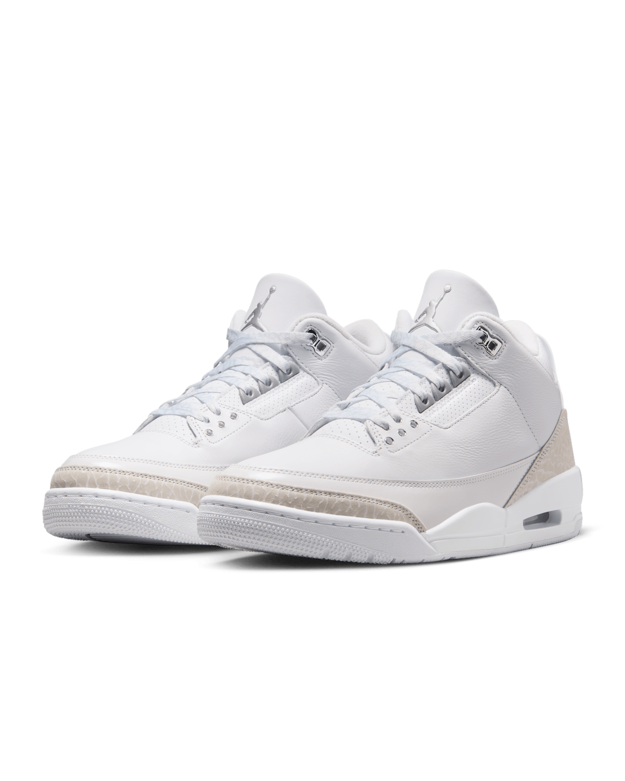 Air Jordan 3 'White and Silver' (CT8532-111) 發售日期. Nike SNKRS