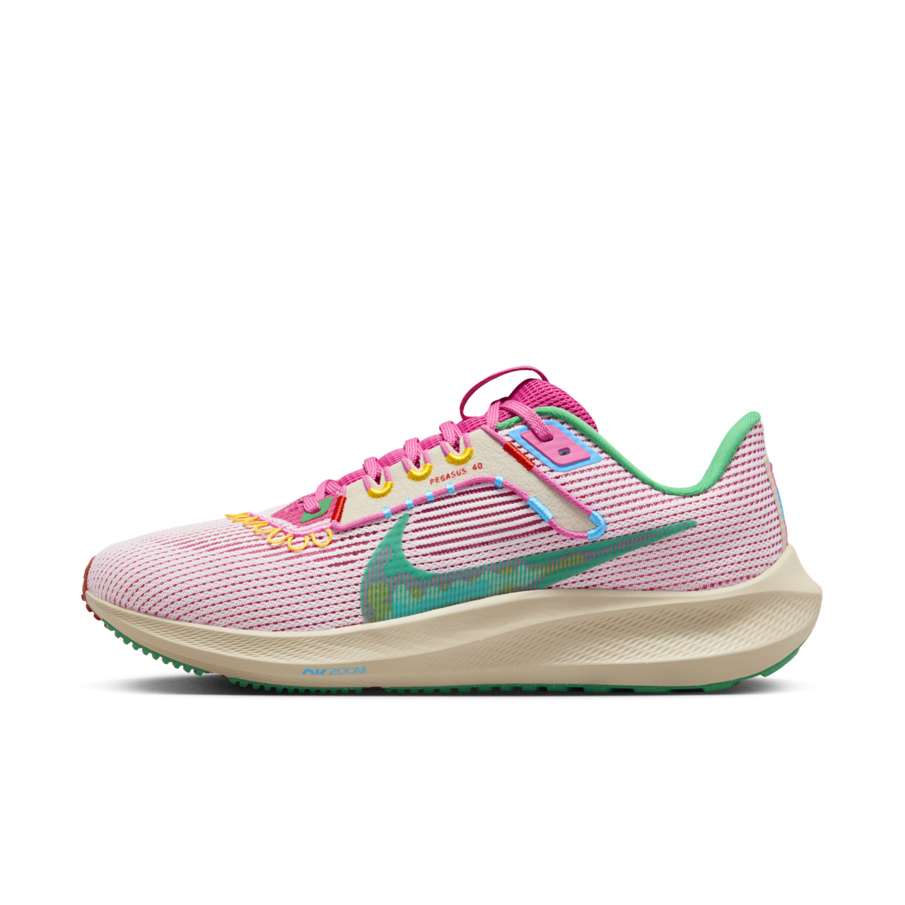 Air Zoom Pegasus 40 x Familia 'Pinksicle and Stadium Green' (FN0599-100) Release Date