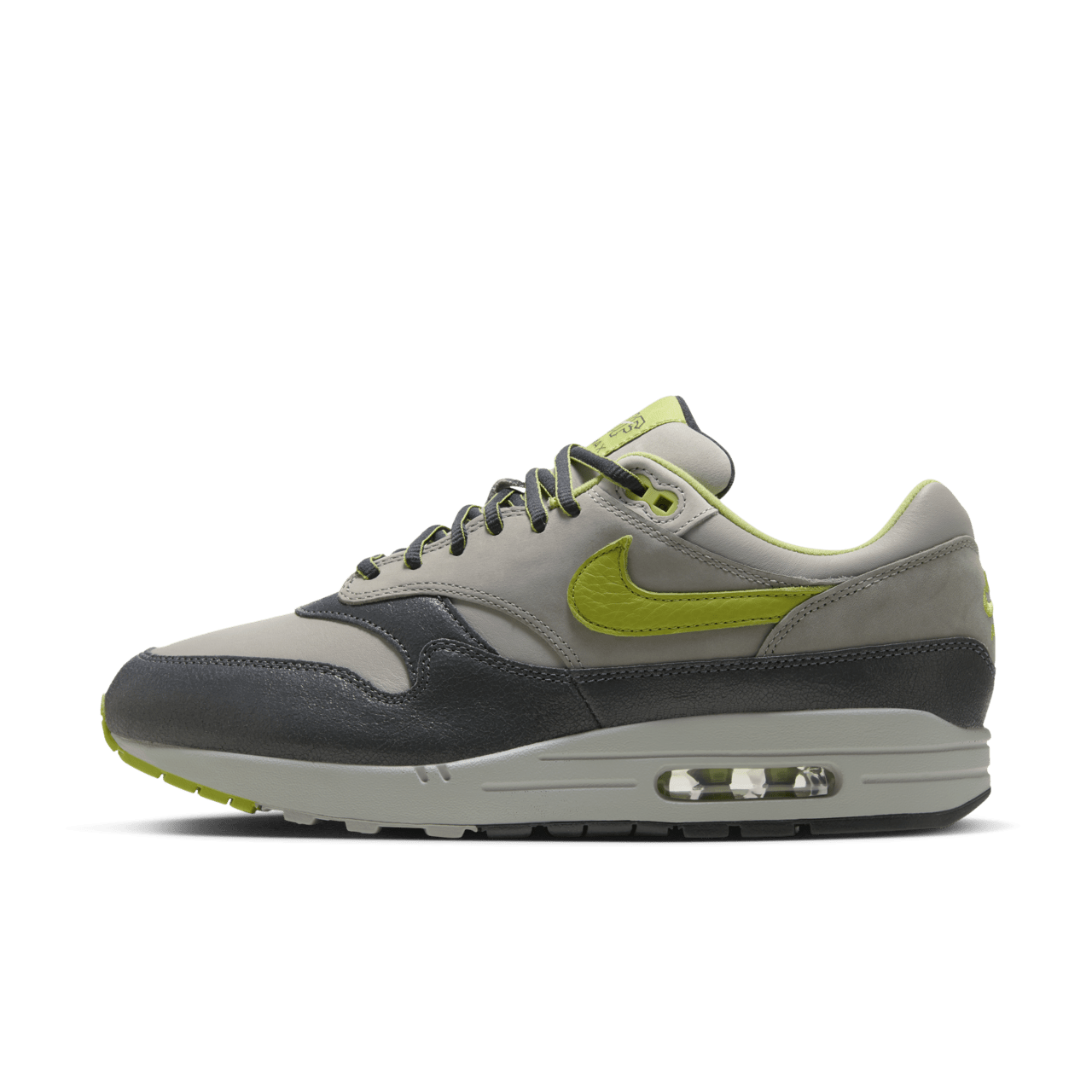 วันเปิดตัว Air Max 1 x HUF "Anthracite and Medium Grey" (HF3713-002)