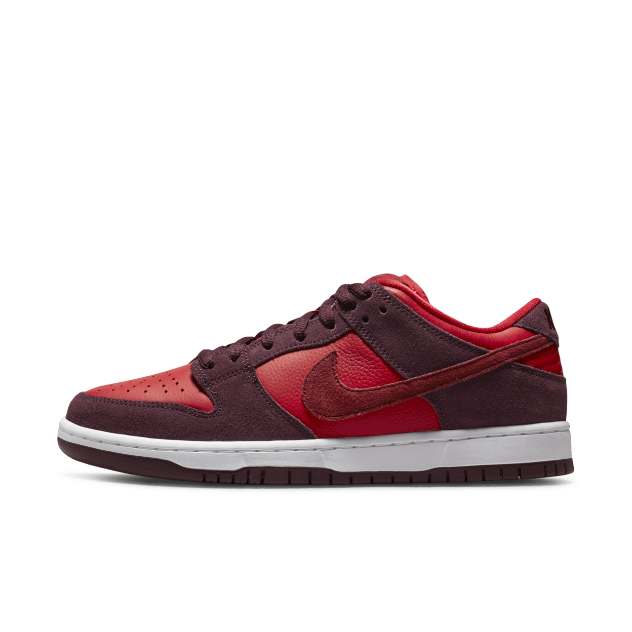Lanceringsdato for SB Dunk Low "Cherry" (DM0807-600)