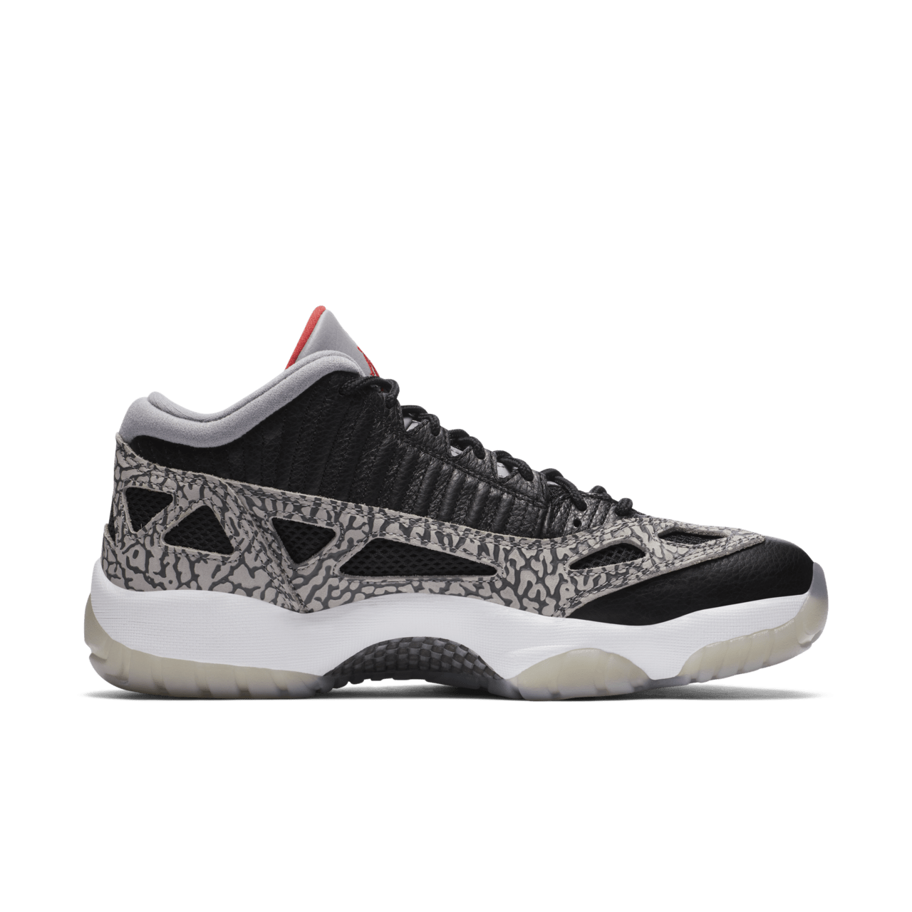 Air Jordan 11 Low I.E. Black Cement Release Date. Nike SNKRS