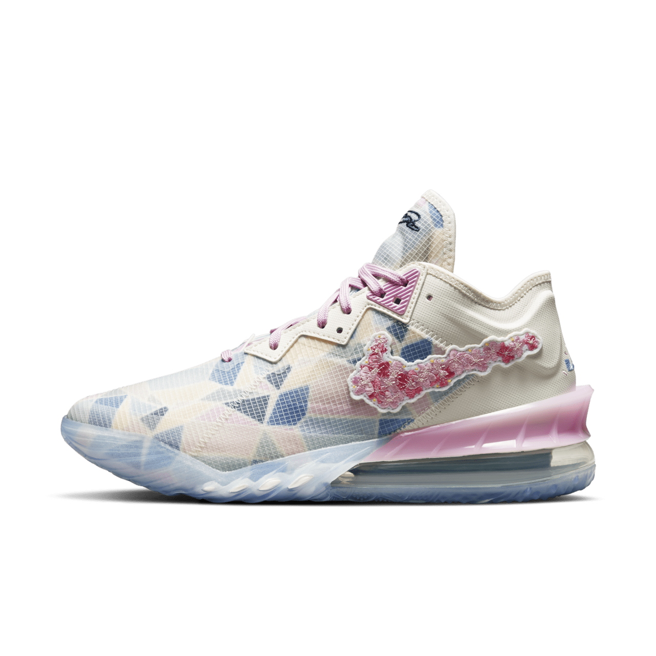 วันเปิดตัว LeBron 18 Low x Atmos “Cherry Blossom”