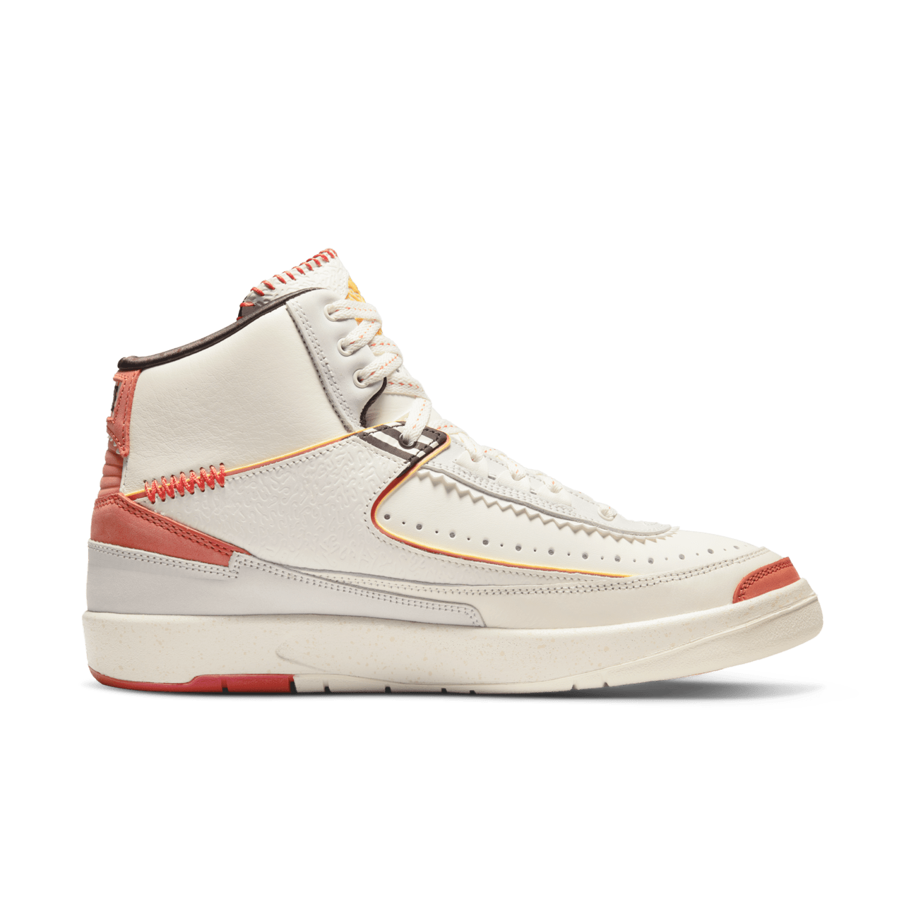 Fecha de lanzamiento del Air Jordan 2 x Mason Château Rouge "Orange and Sail" (DO5254-180)