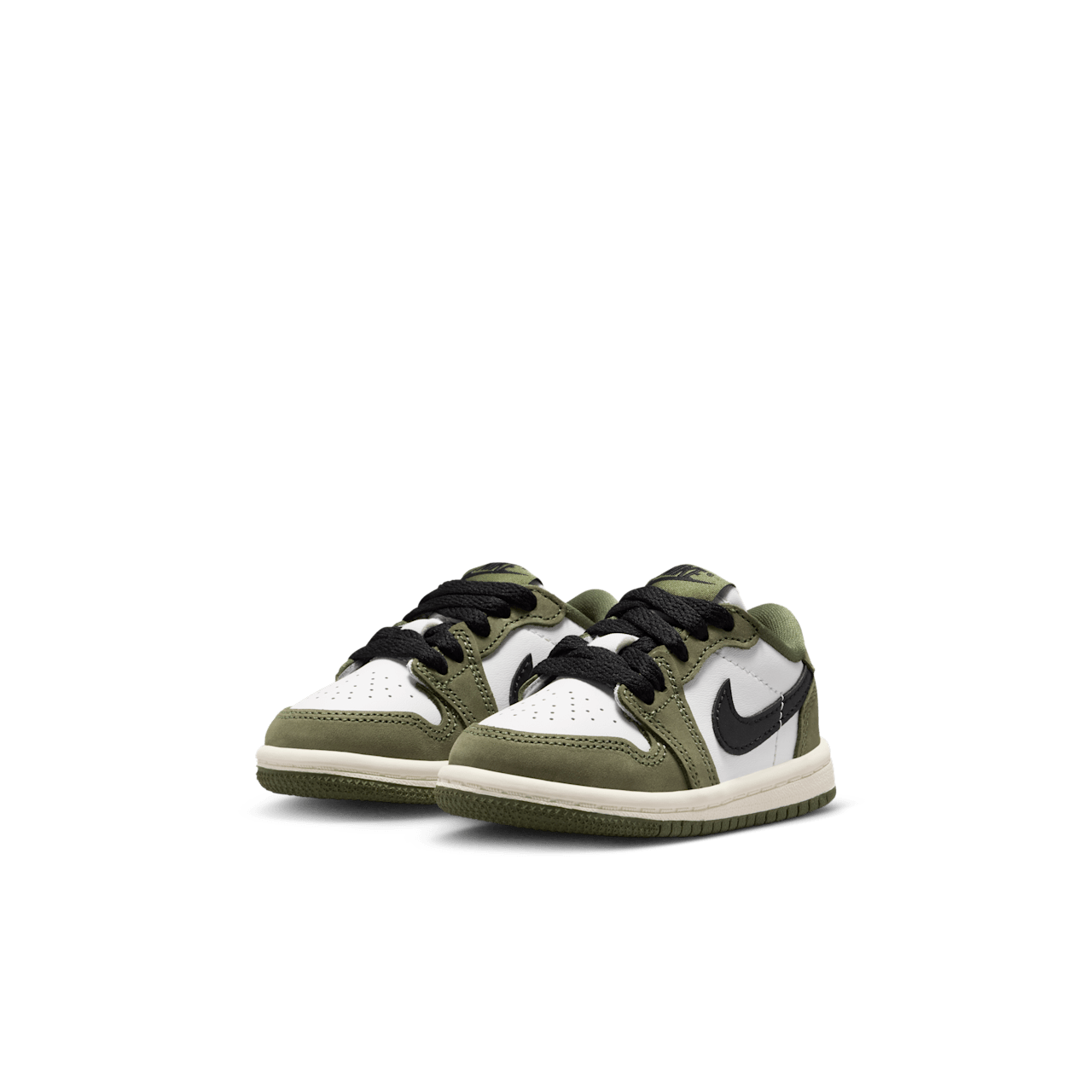 Toddler Jordan 1 Low 'Medium Olive and Summit White' Release Date