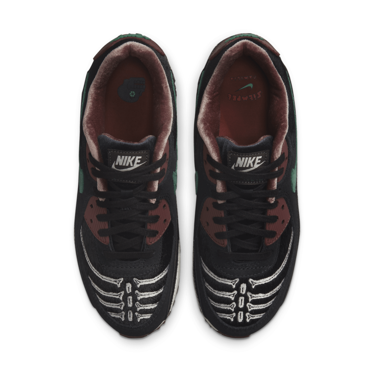 【NIKE公式】レディース エア マックス 90 'Day of the Dead' (DO2154-010 / W AIR MAX 90 SE DDM)