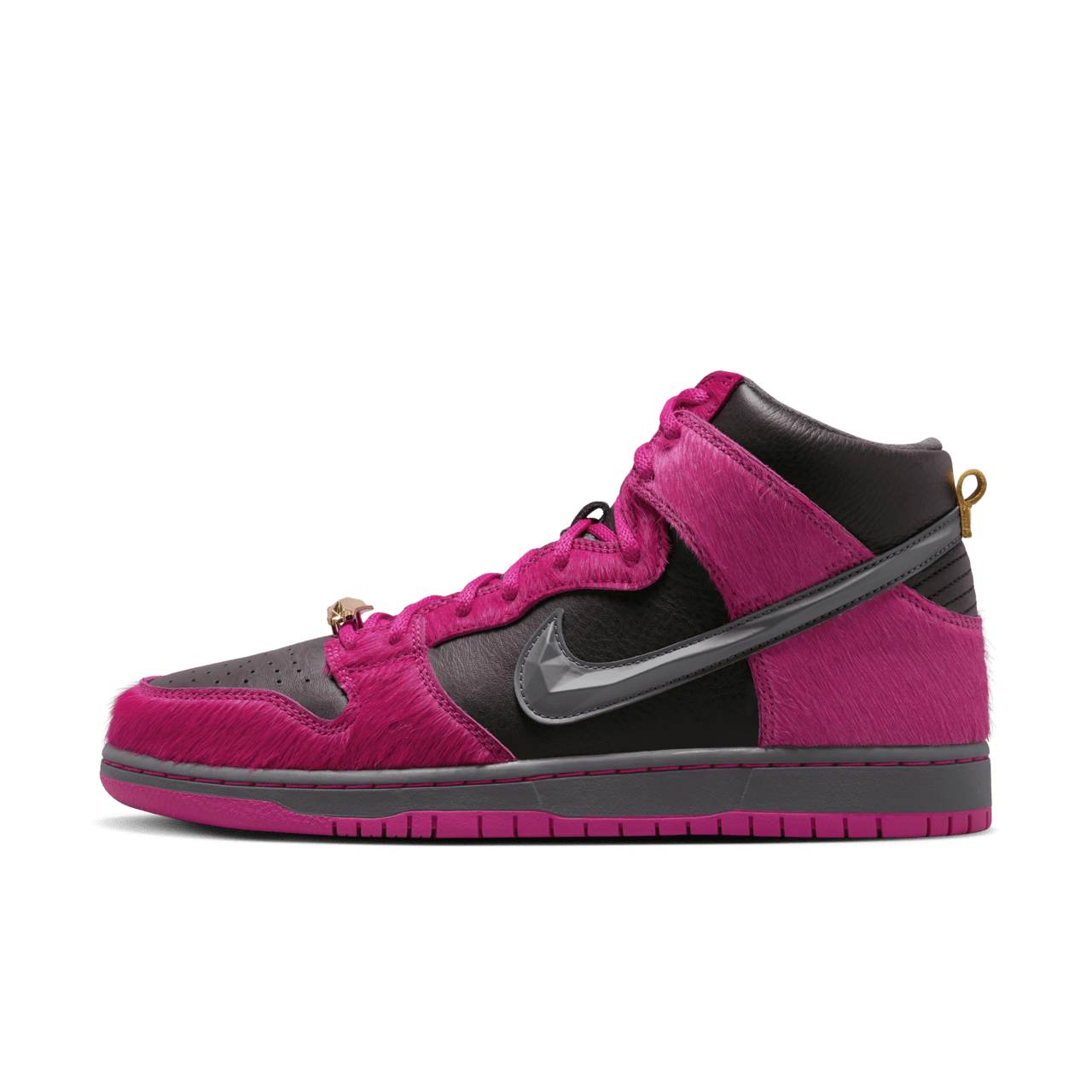 【NIKE公式】NIKE SB ダンク HIGH x ラン ザ ジュエルズ 'Active Pink and Black' (DX4356-600 / NIKE SB DUNK HIGH PRO QS RTJ)