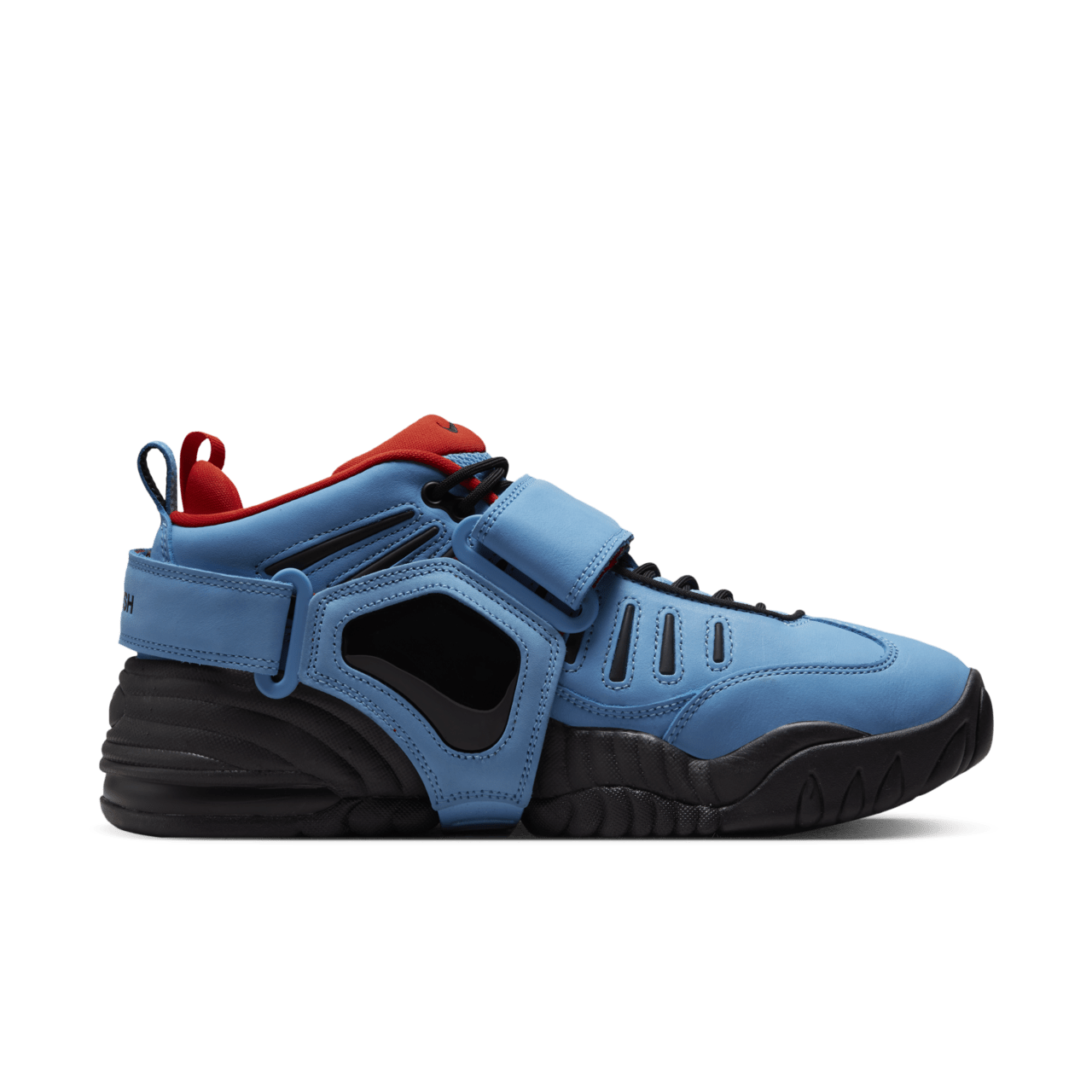 Fecha de lanzamiento del Air Adjust Force x AMBUSH® 'University Blue and Habanero Red' (DM8465-400)