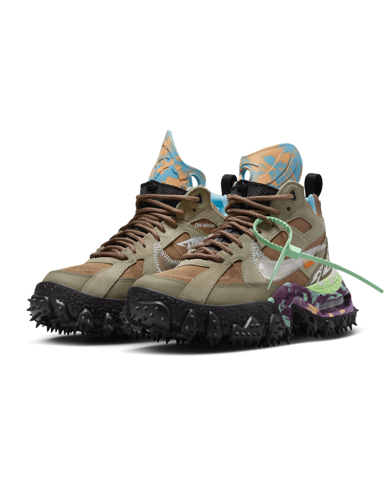 Fecha de lanzamiento del Terra Forma x Off-White™ "Matte Olive" (DQ1615-200)