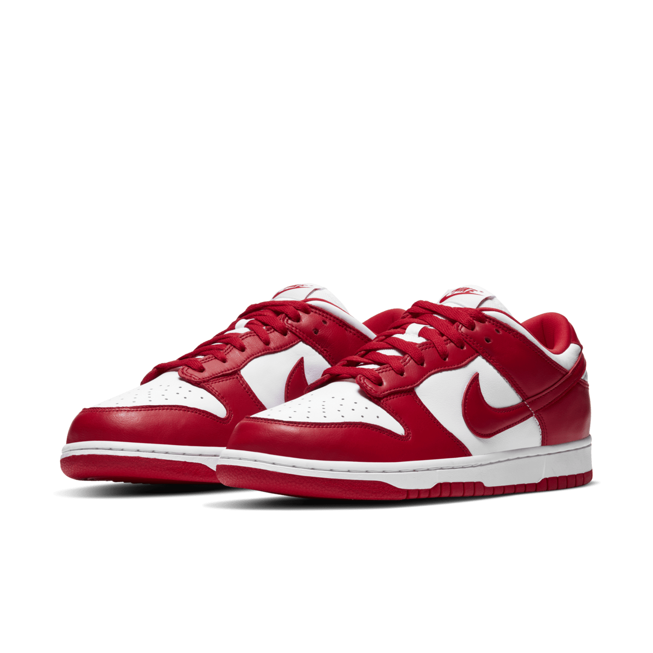 วันเปิดตัว Dunk Low "White and University Red" (CU1727-100)