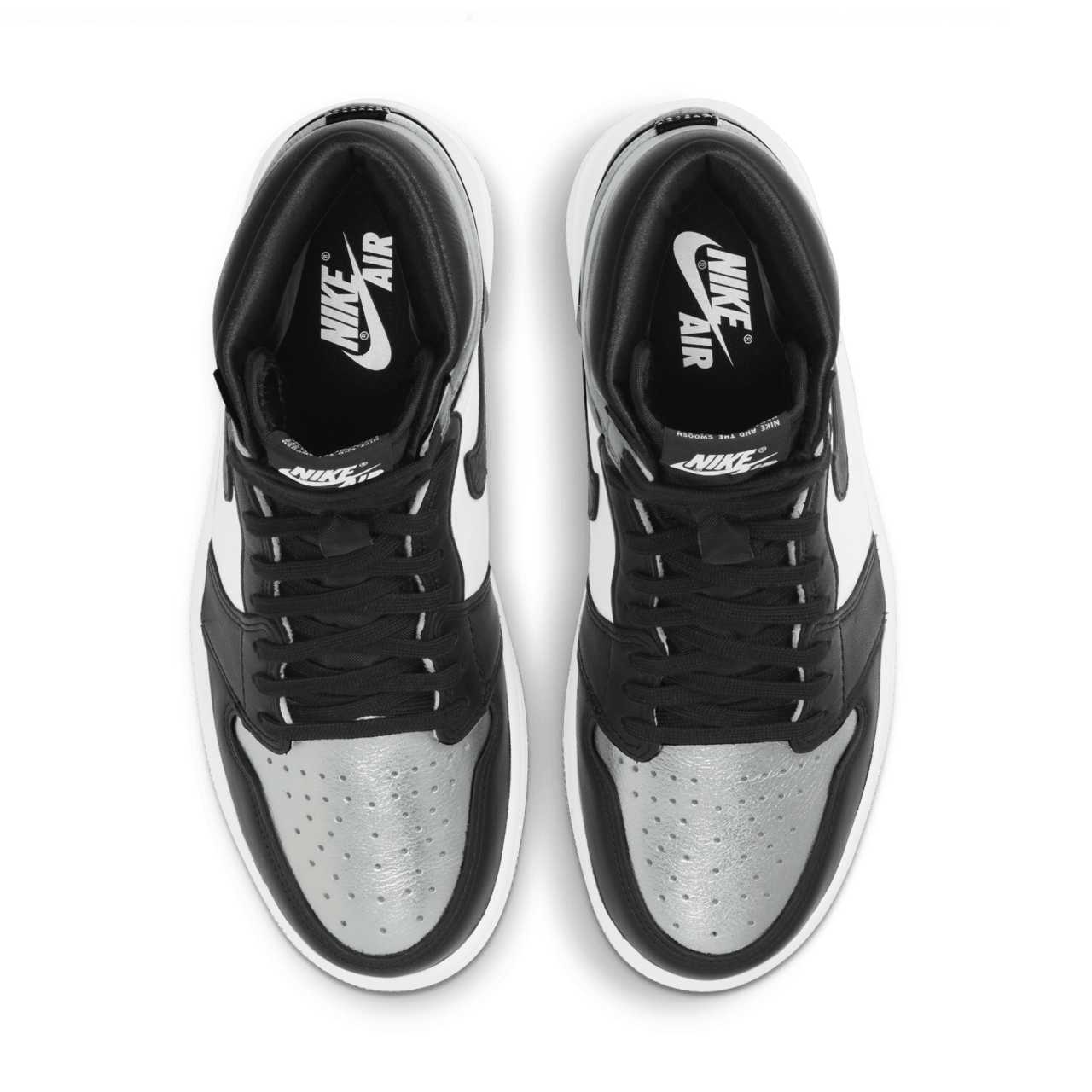 Jordan 1 silver black online