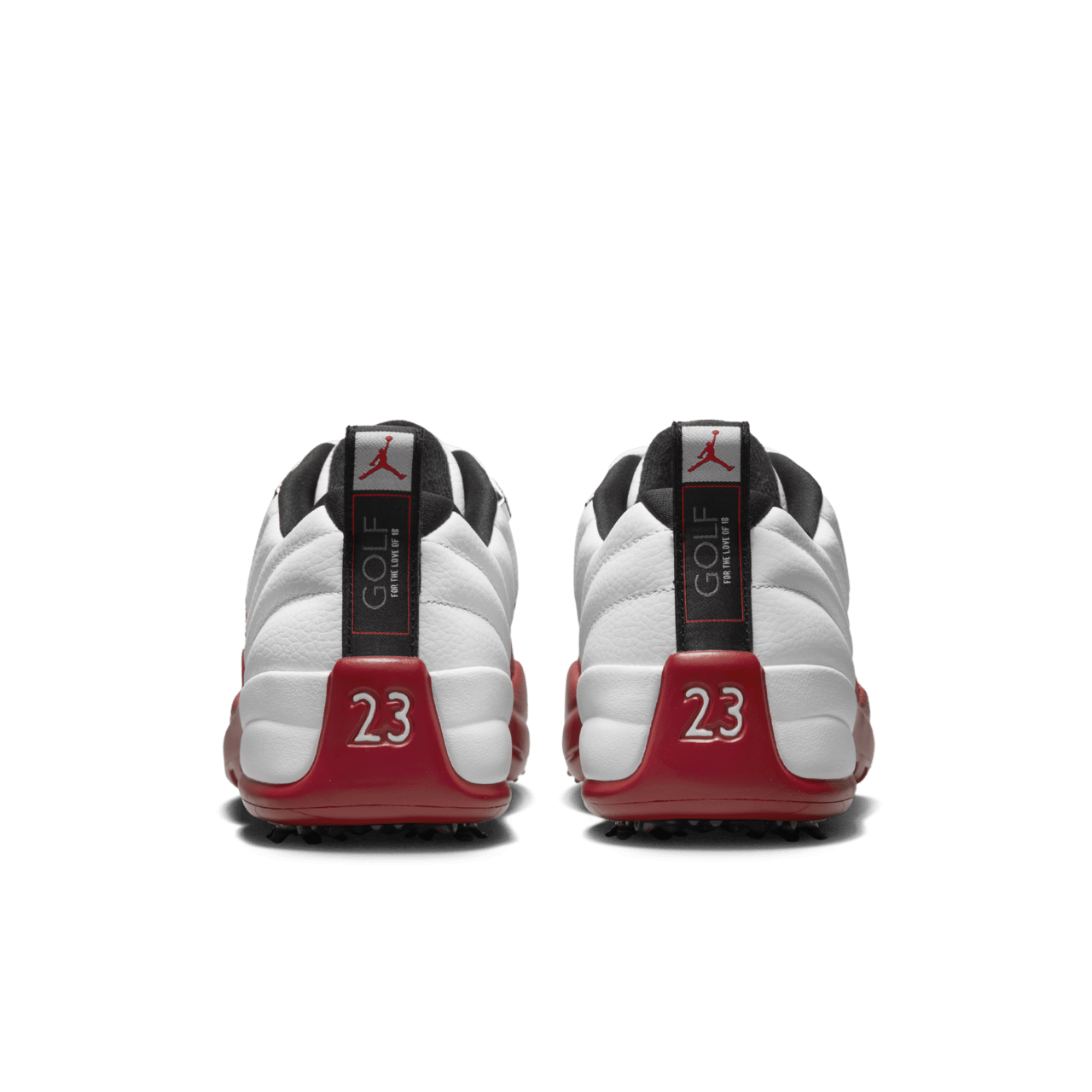 Air Jordan 12 低筒高爾夫鞋'Varsity Red and White' (DH4120