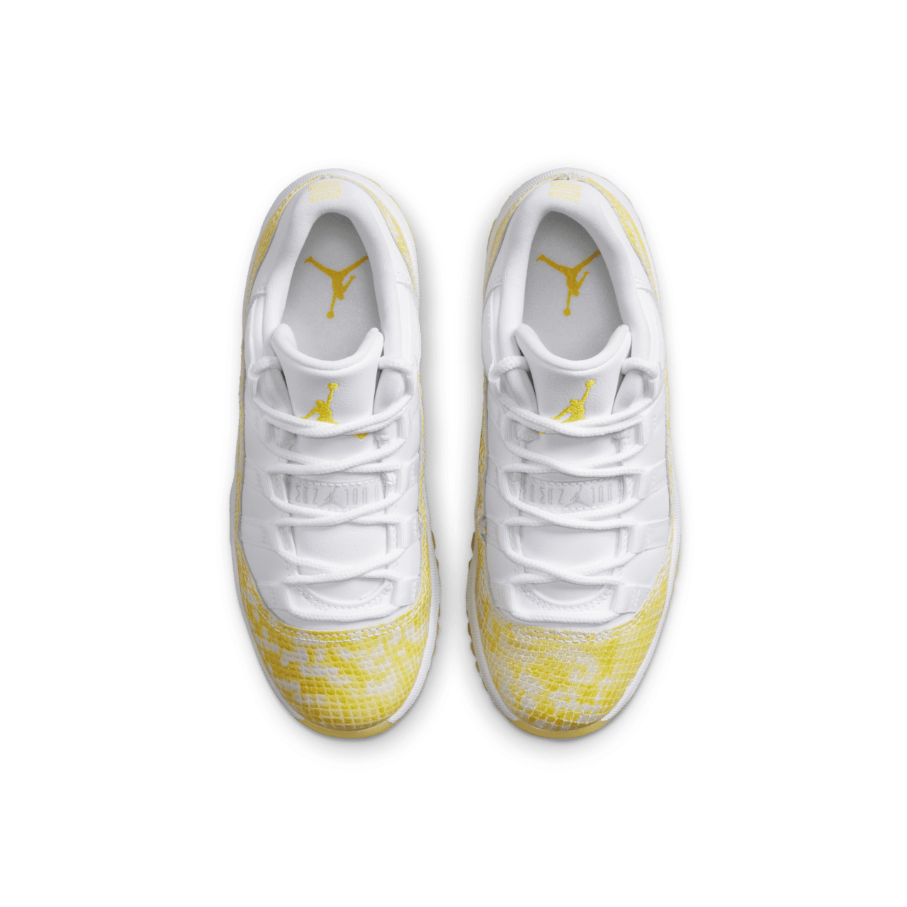 Air Jordan 11 "Yellow Snakeskin" für jüngere Kinder (580522-107)