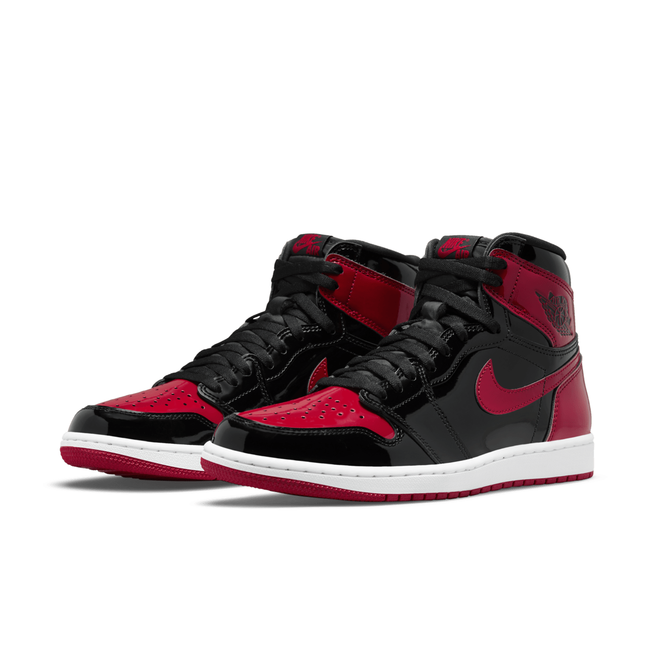 Fecha de lanzamiento del Air Jordan 1 Patent Bred 555088 063 Nike SNKRS