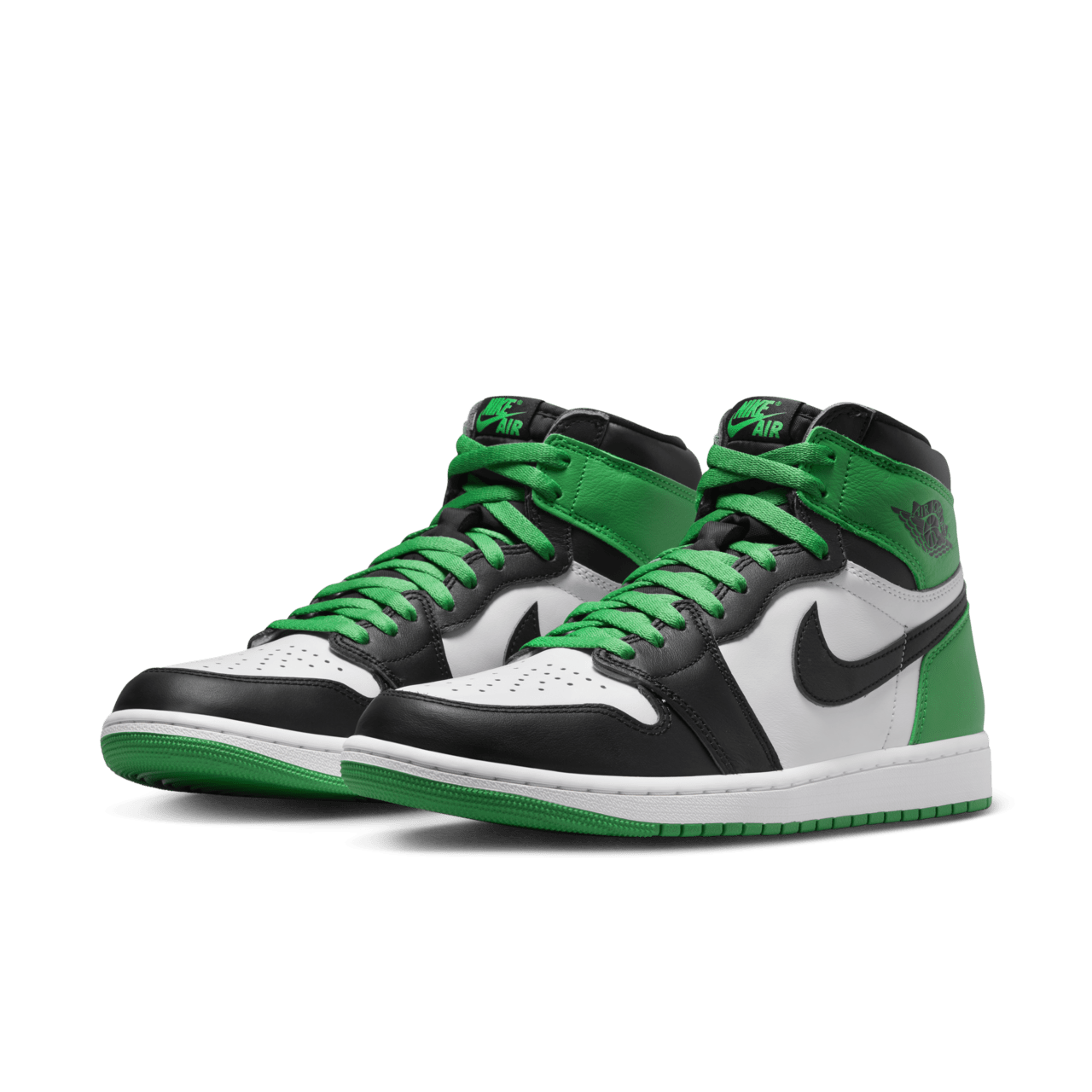 Air Jordan 1 High Black and Lucky Green DZ5485 031 Release Date. Nike SNKRS