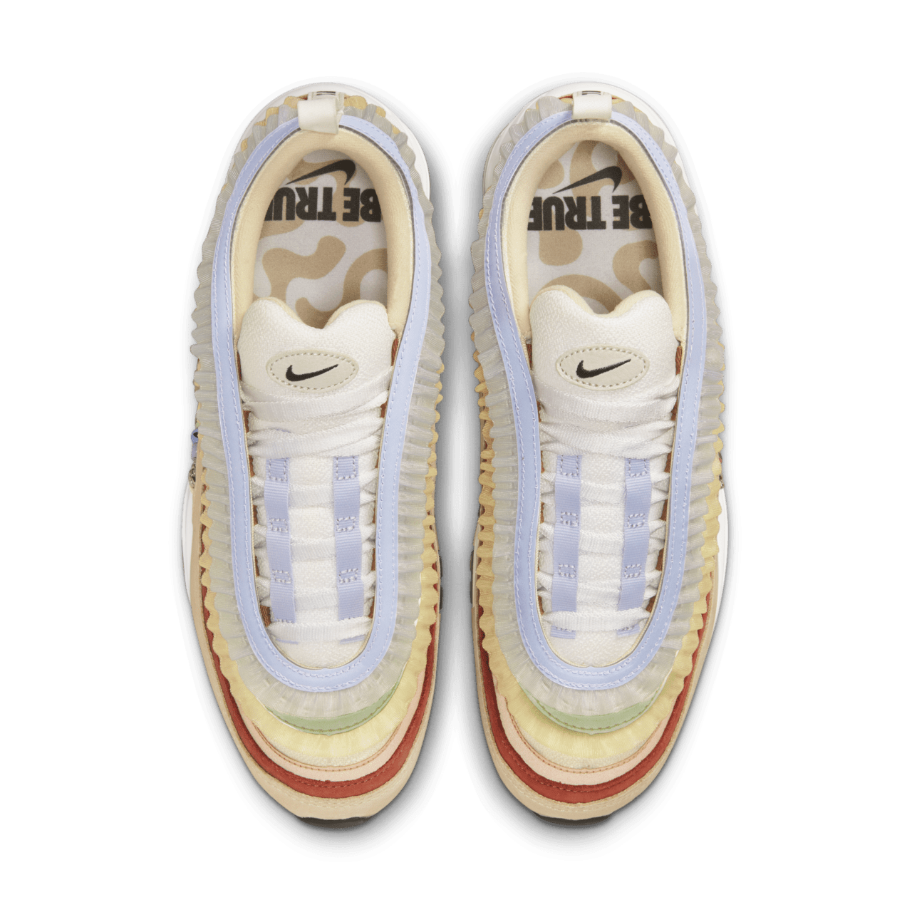 Gold white air max 97 hotsell