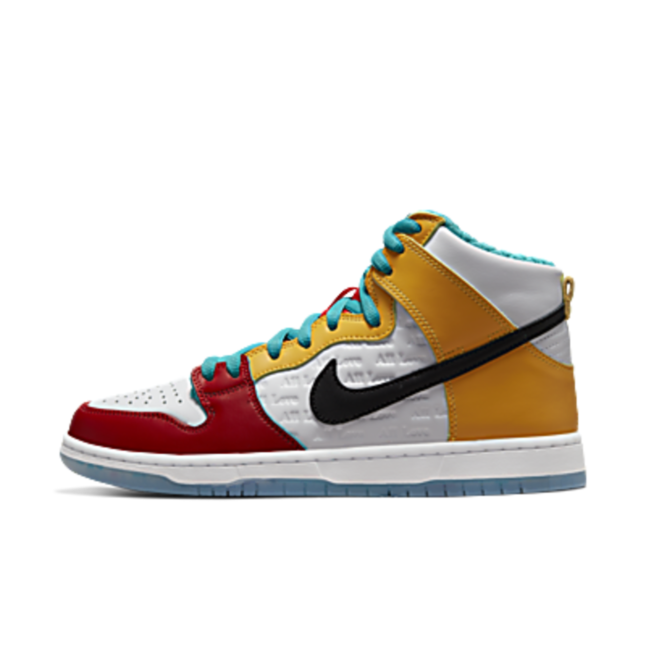 วันเปิดตัว SB Dunk High Pro x froSkate "All Love" (DH7778-100)
