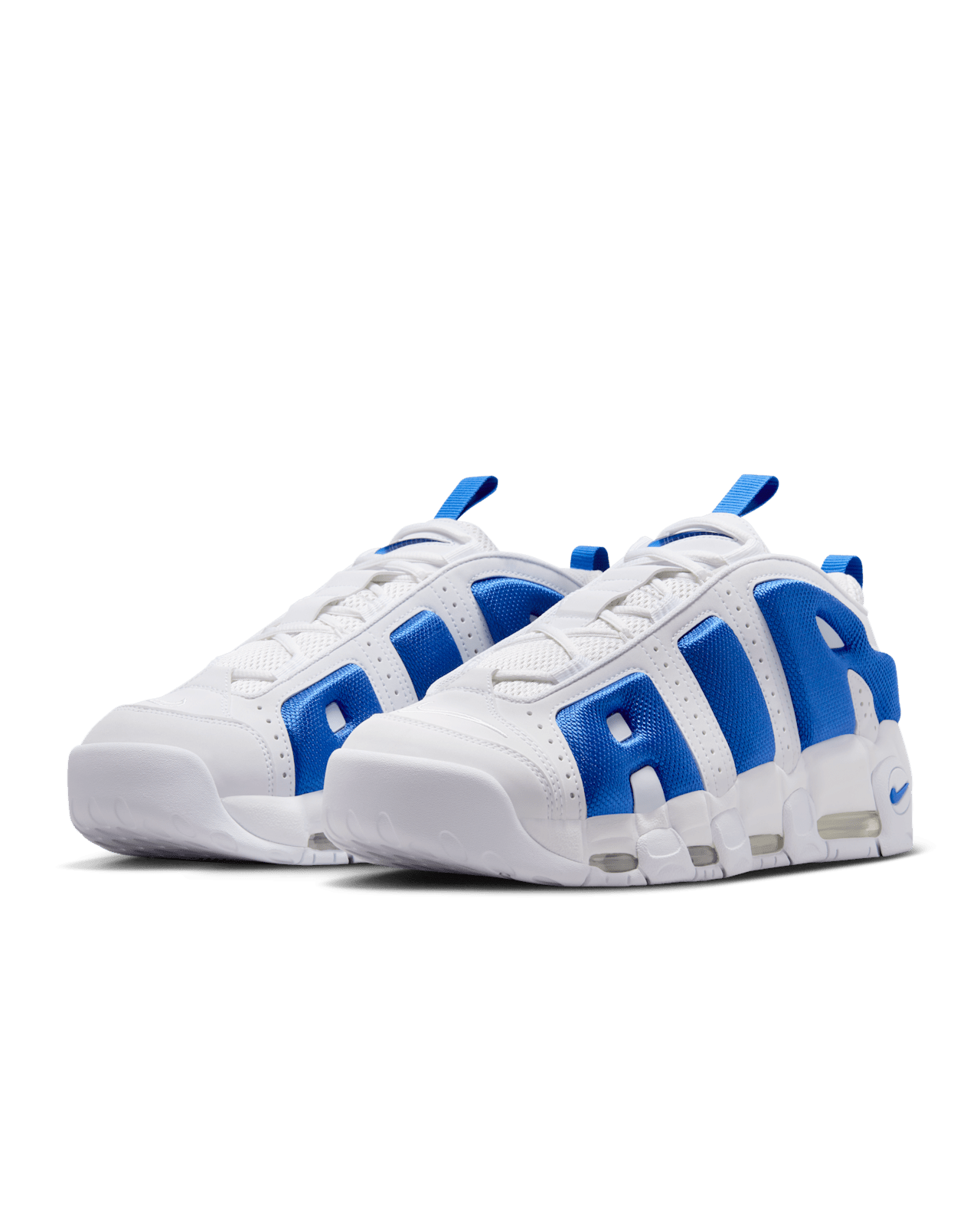 Fecha de lanzamiento de los Air More Uptempo Low "White and Hyper Royal" (FZ3055-101)