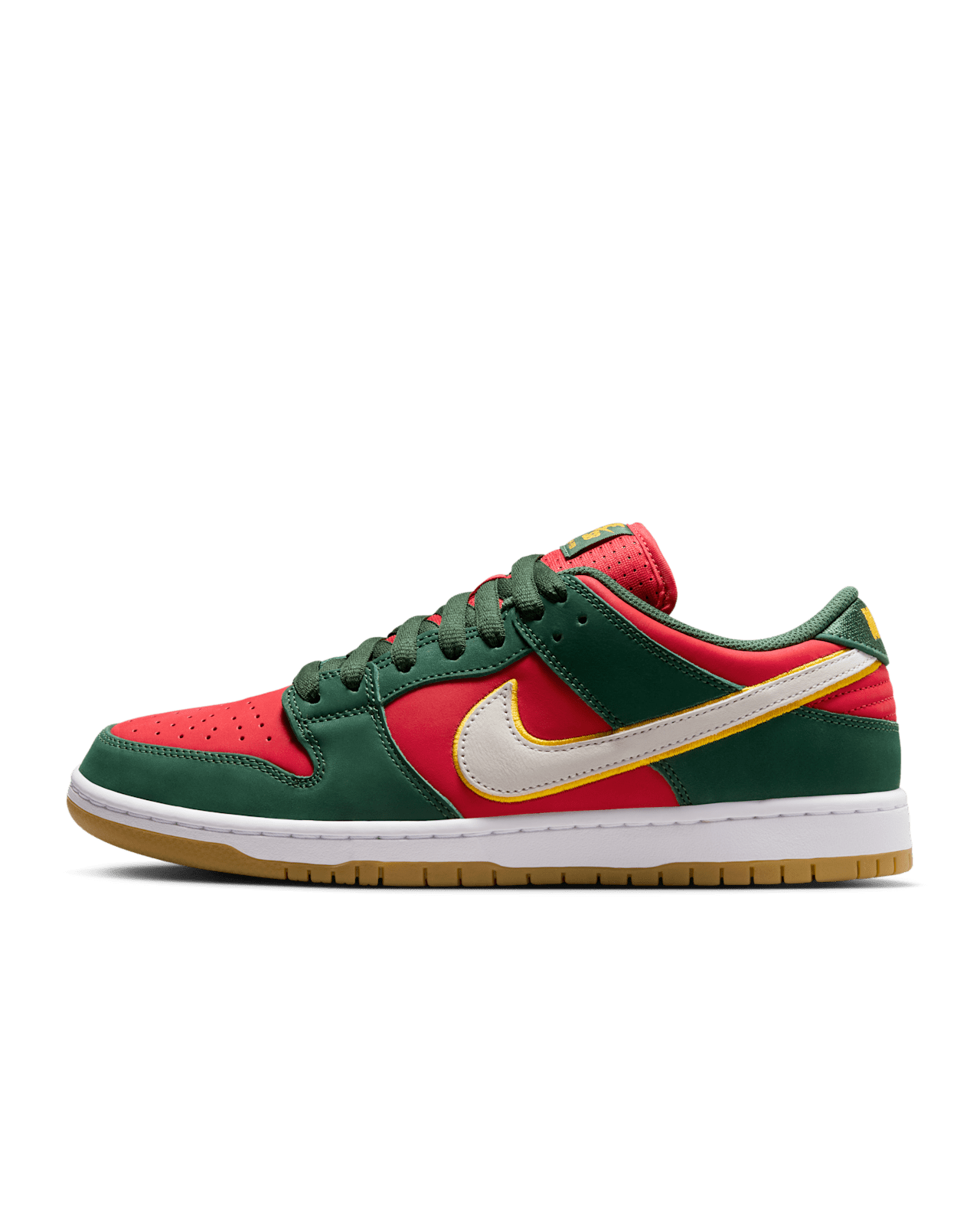 Ημερομηνία κυκλοφορίας του Nike SB Dunk Low "Fir and Fire Red" (FZ1287-300)