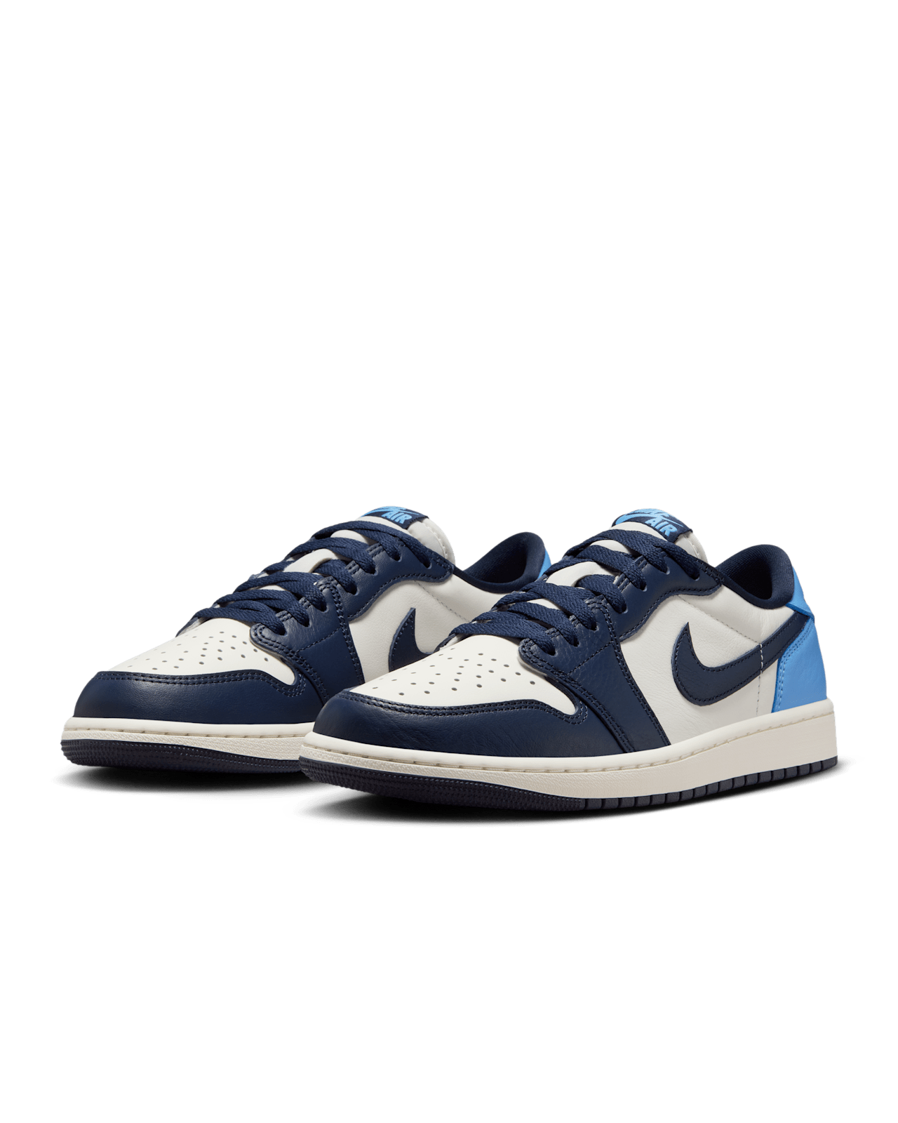 【NIKE公式】エア ジョーダン 1 LOW 'Obsidian' (CZ0790-400 / AJ 1 RETRO LOW OG)