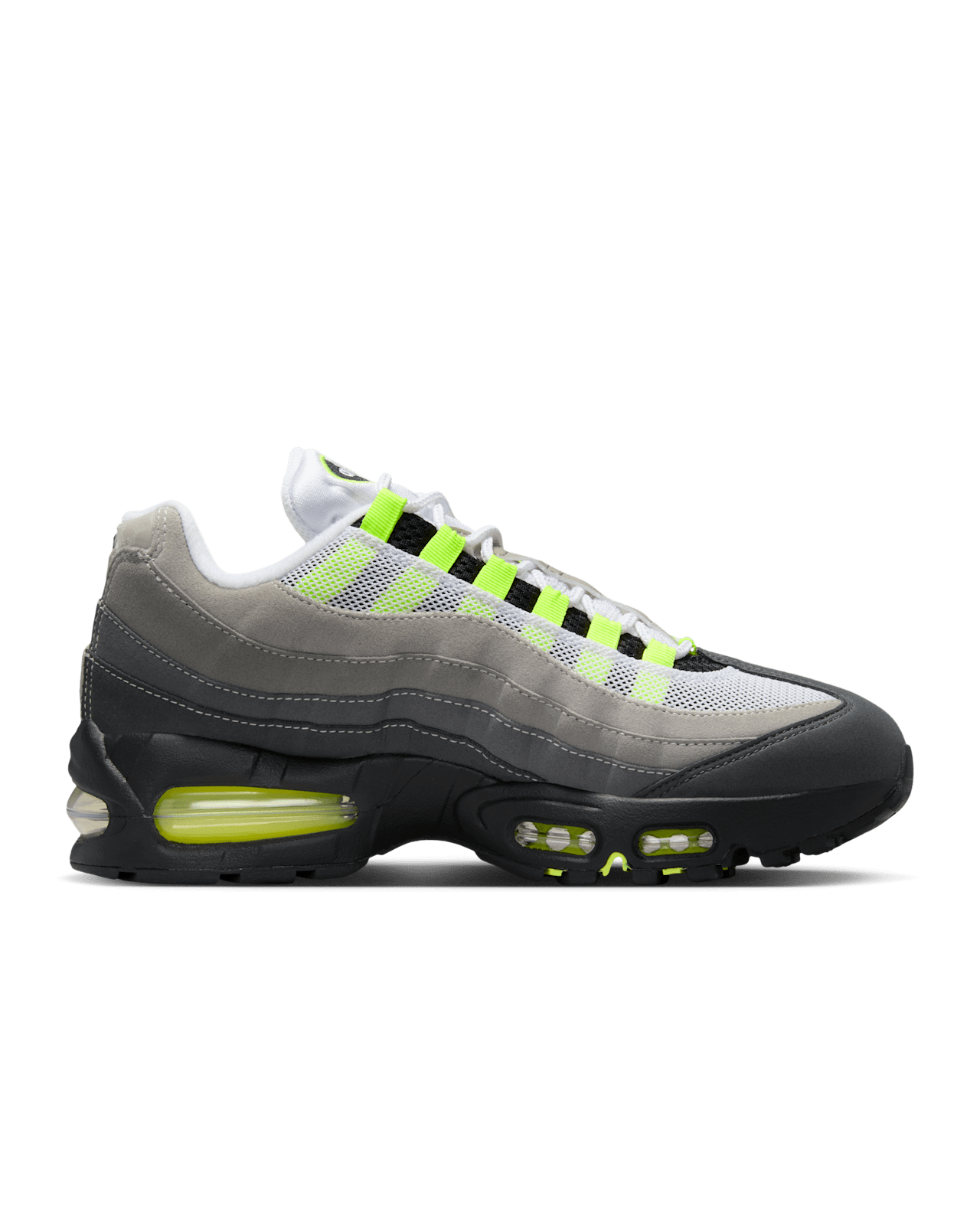 Fecha de lanzamiento de los Air Max 95 Big Bubble "Neon Yellow" para mujer (IO9926-001)