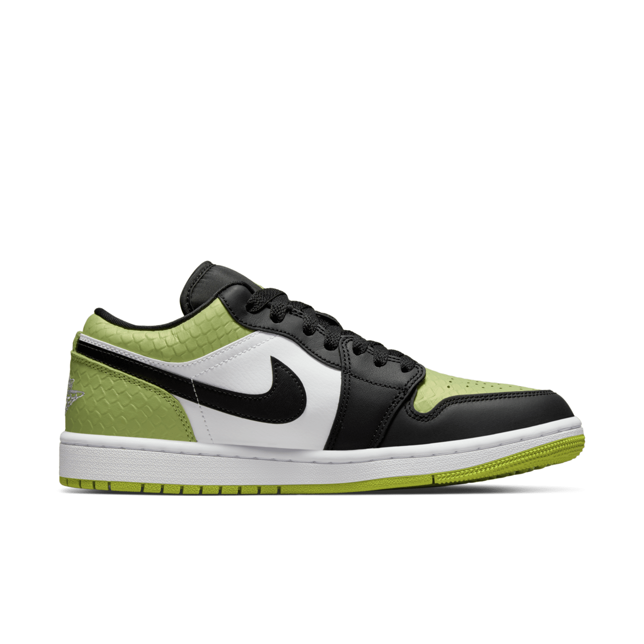 วันเปิดตัว Air Jordan 1 Low "Vivid Green and Black" (DX4446-301)