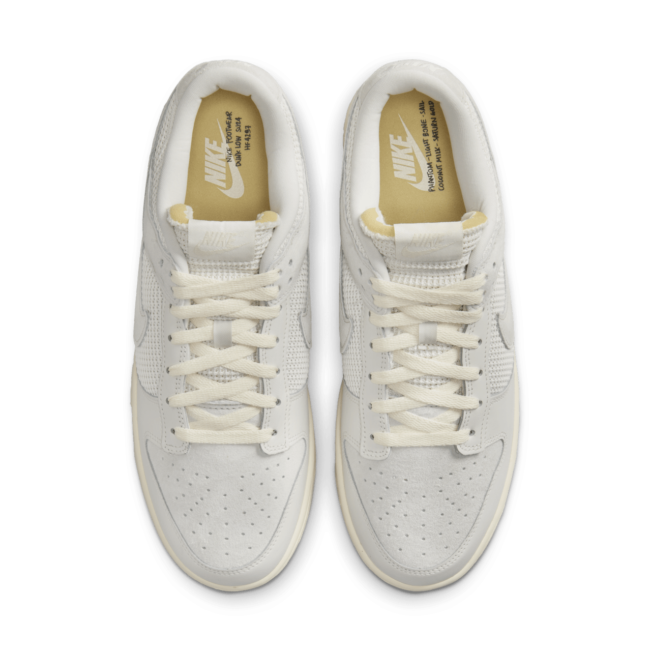 Fecha de lanzamiento de los Dunk Low "Phantom and Light Bone" (HF4297-001)