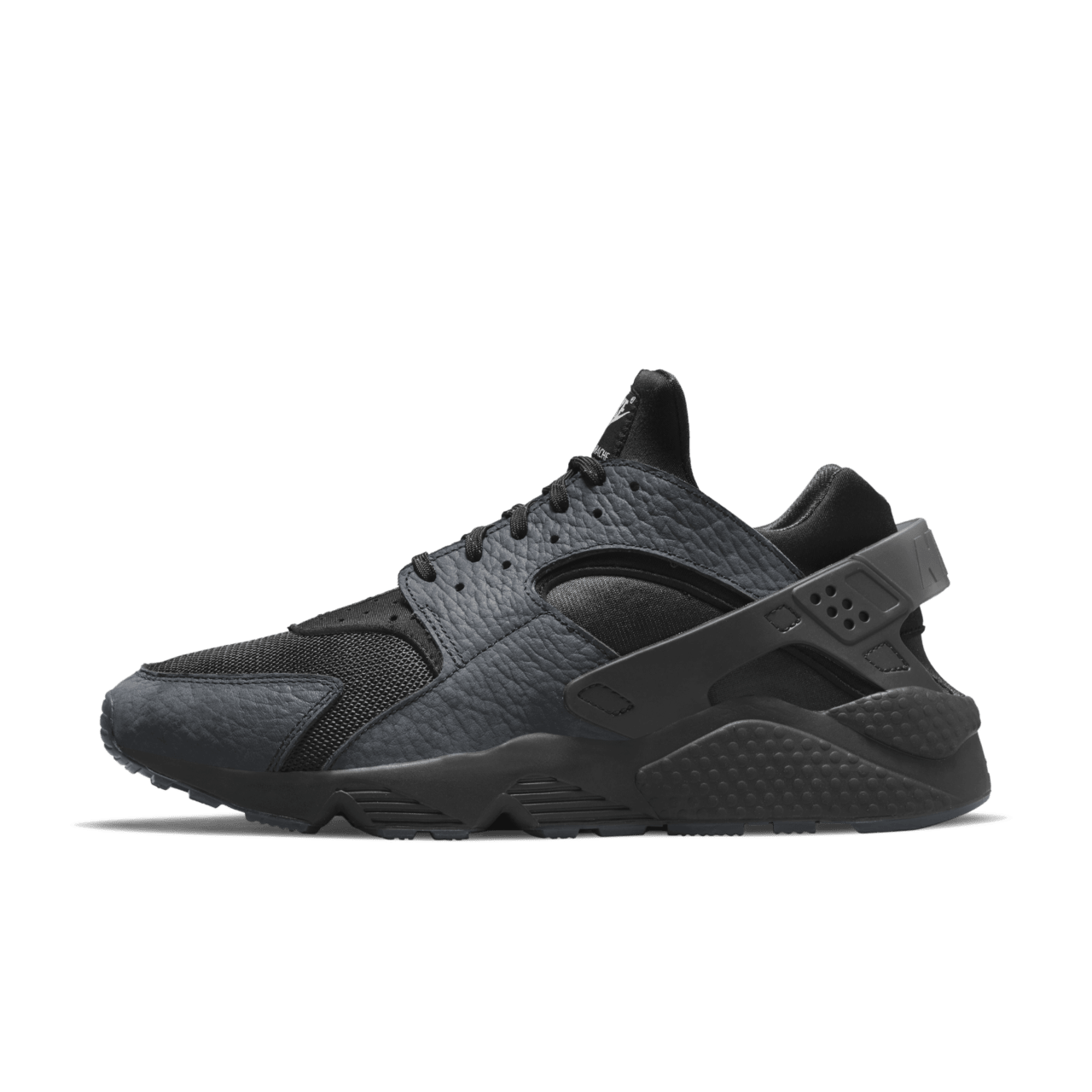 Nike all black huarache best sale