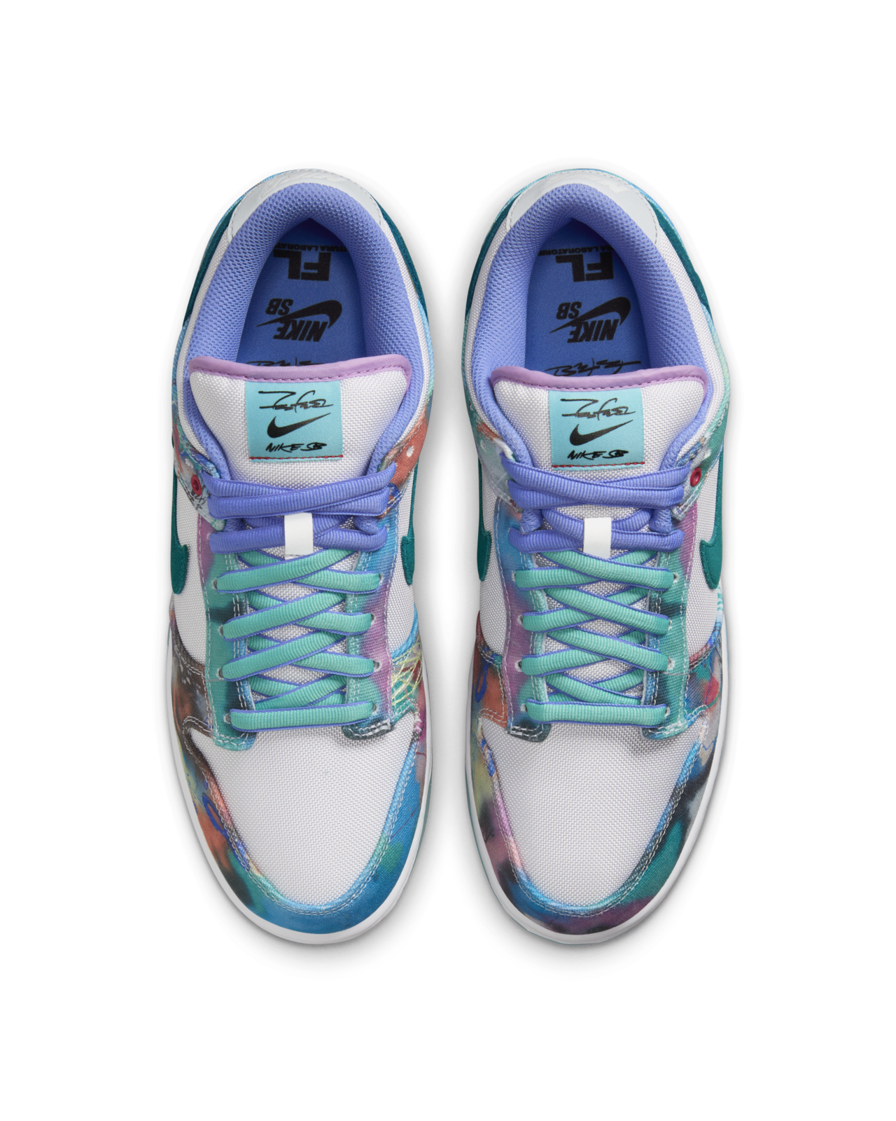 วันเปิดตัว Nike SB Dunk Low x Futura Laboratories "White and Geode Teal" (HF6061-400)