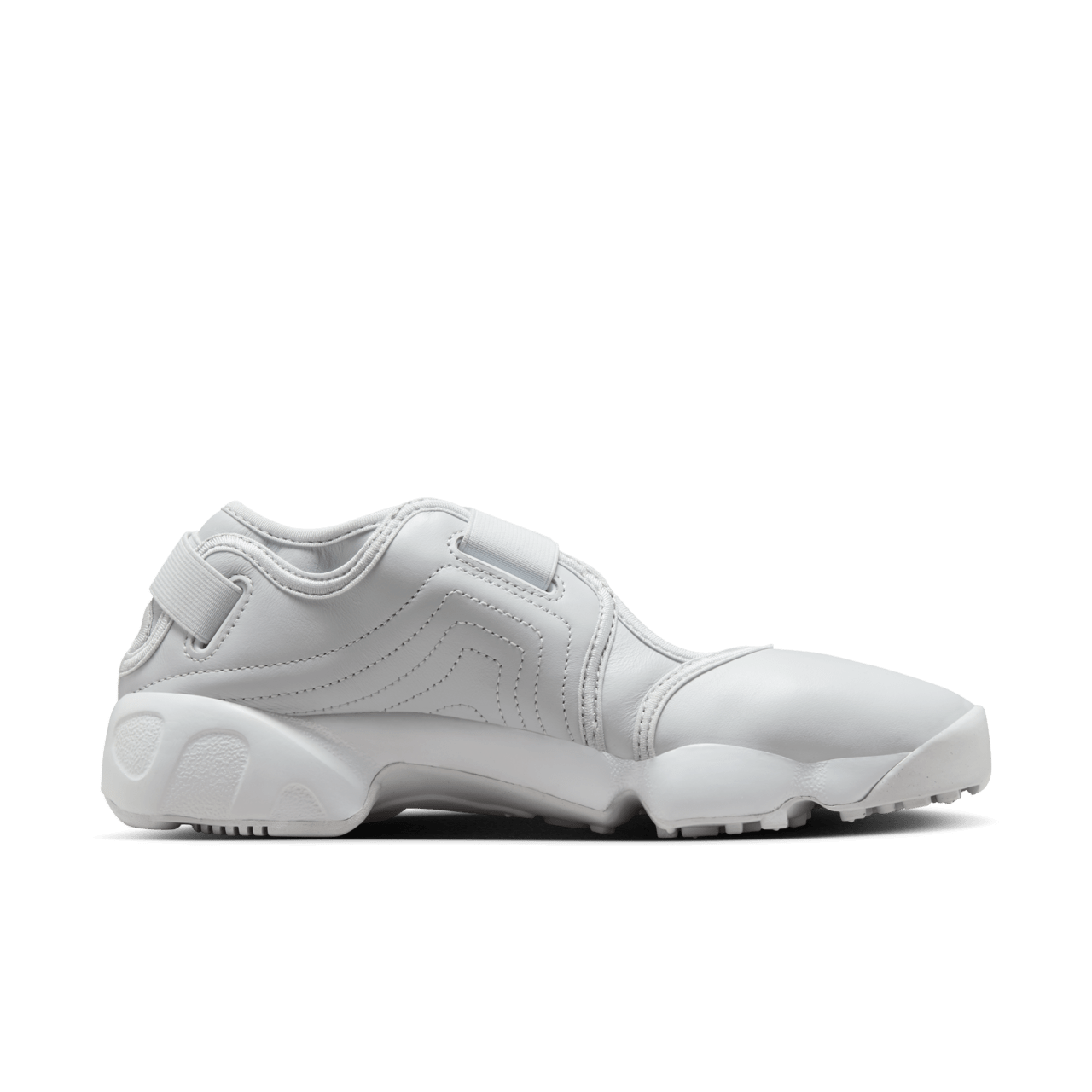 Air Rift Leather 'Pure Platinum' voor dames (HM5737-001) — releasedatum