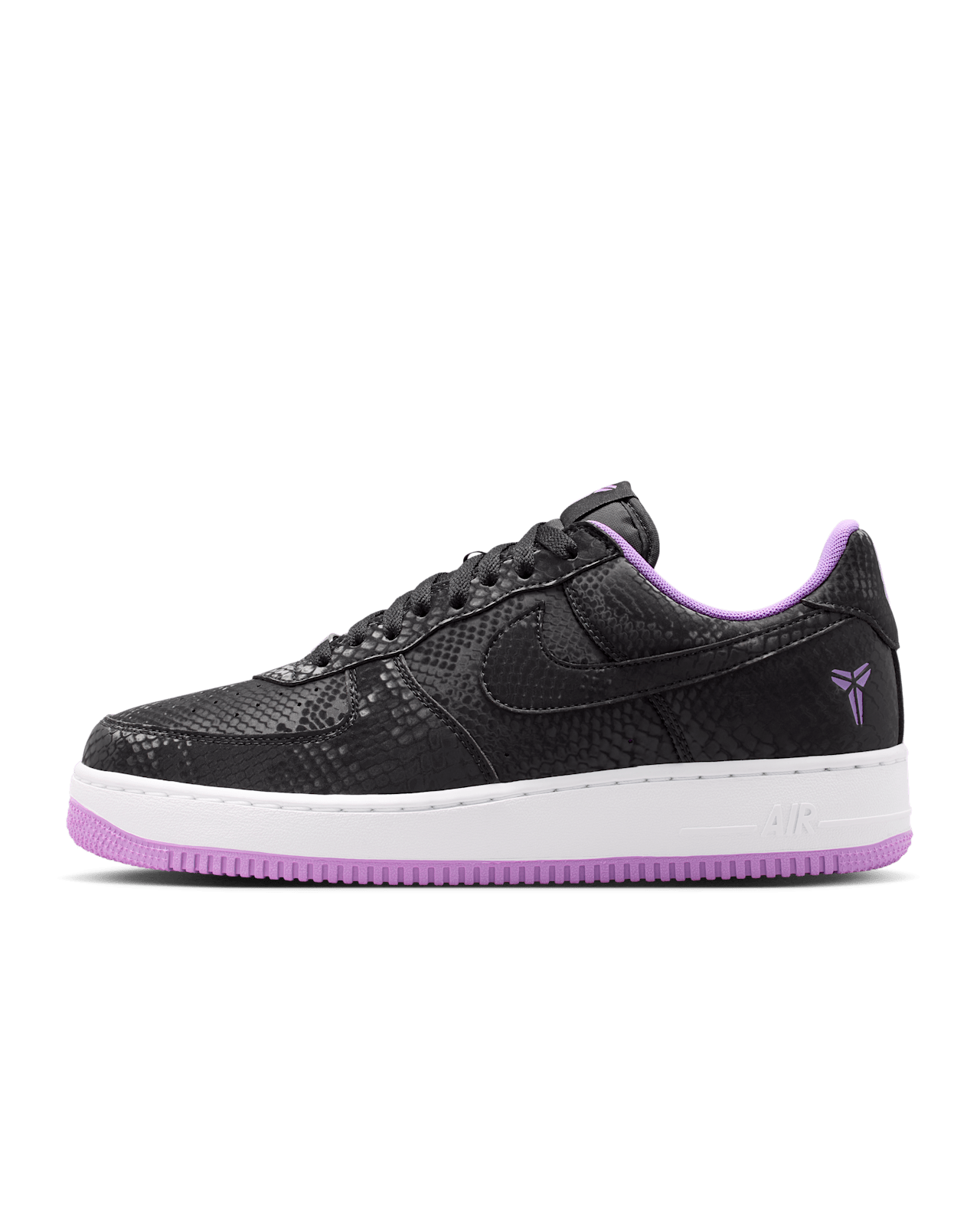 Kobe Air Force 1 Low 'Black and Purple Stardust' (IM5757-400) Release Date