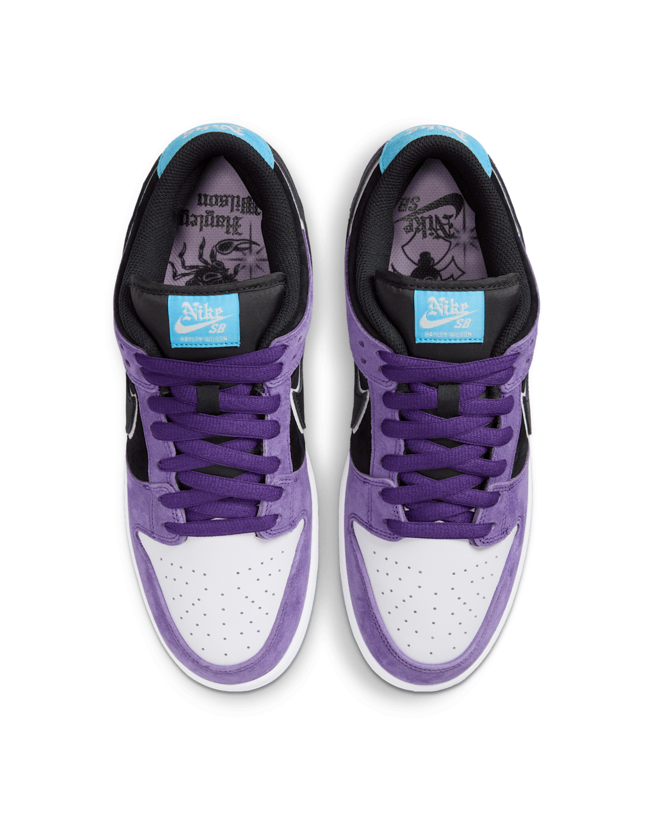 【NIKE公式】ナイキ SB ダンク LOW プロ x ヘイリー ウィルソン 'Black and Court Purple' (HJ0513-500 / NIKE SB DUNK LOW PRO HW)